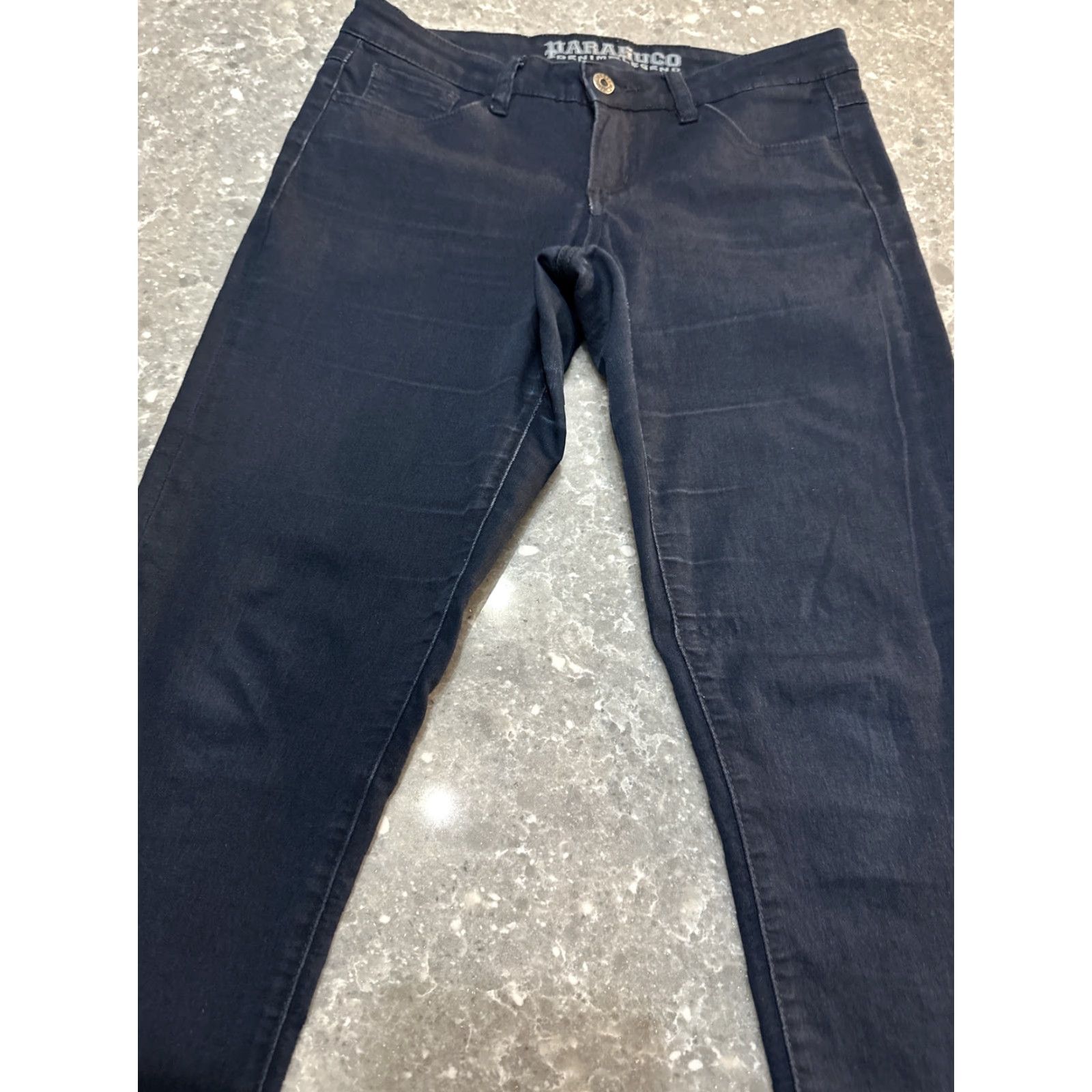Parasuco Parasuco Denim Legend Jeans Womens Tag Size 28 Dark Blue 5-Pocket Bootcut Inseam 26.5in Regular Rise Low 6.5-8.5in Cotton Blend Denim Size 28" / US 6 / IT 42 - 3 Thumbnail