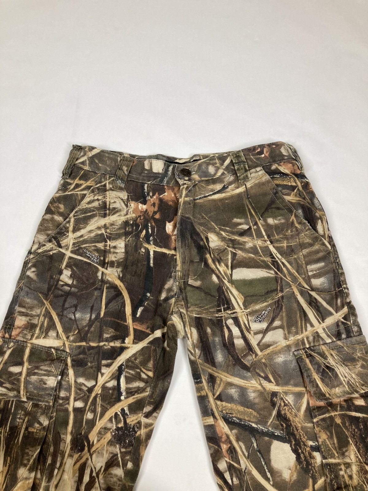 Realtree Vintage Real Tree Thick Jungle Camo Cargo Pants Size US 32 / EU 48 - 3 Thumbnail