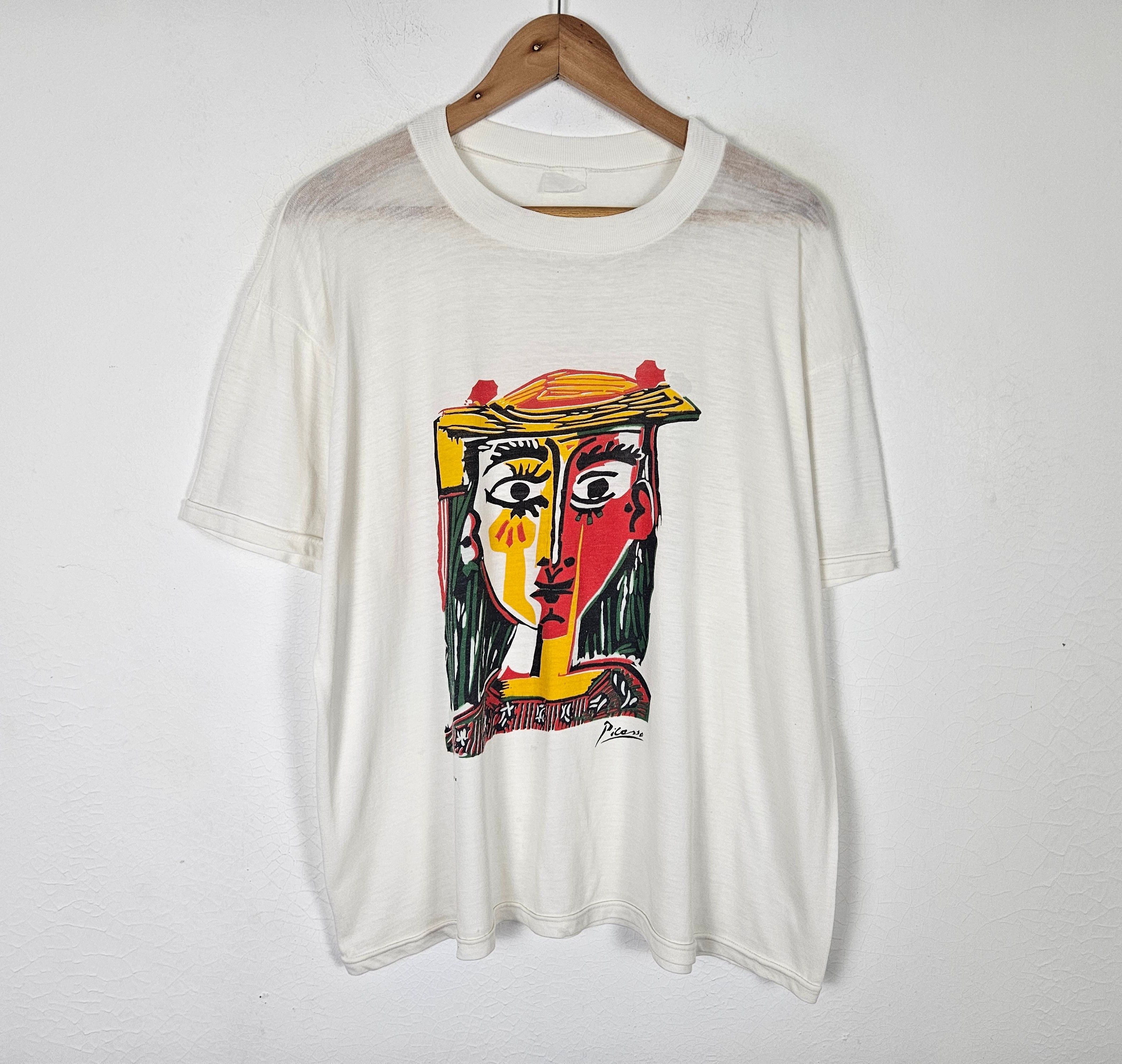 Other Vintage 1993 The Art Of Picasso Spadem boxy shirt Size US XL / EU 56 / 4 - 2 Thumbnail
