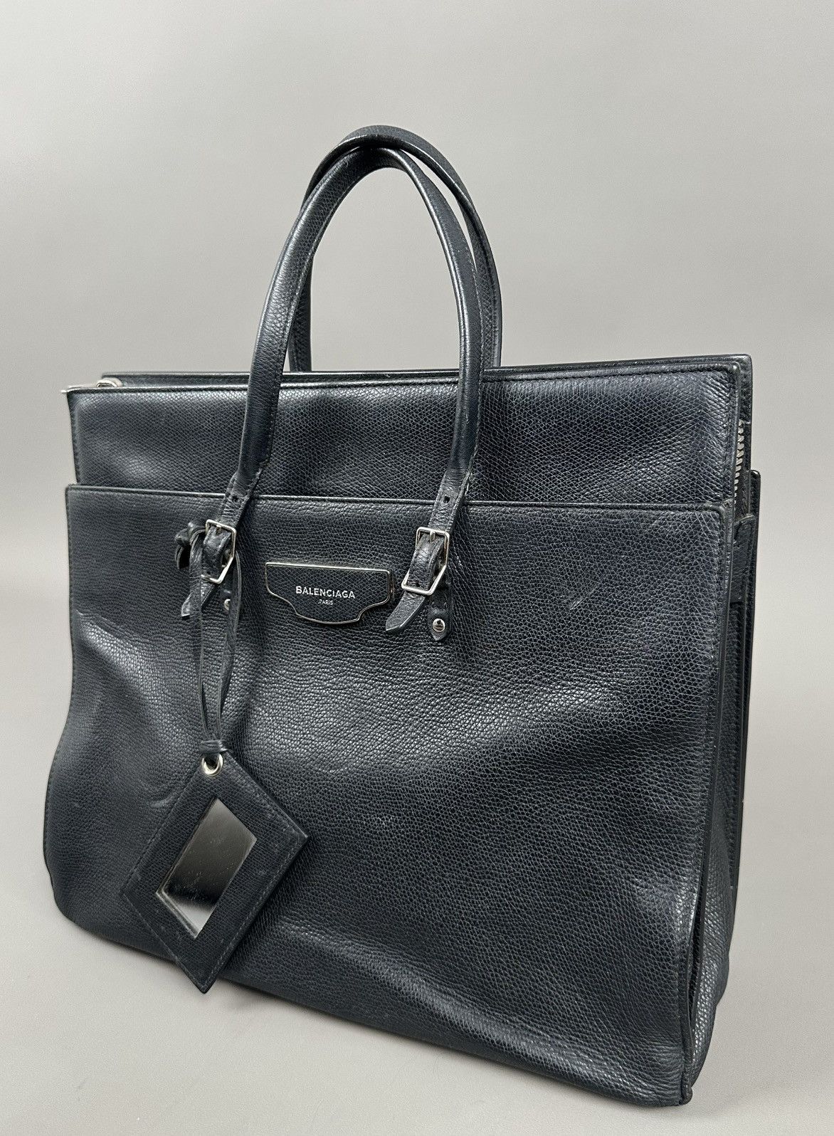 Balenciaga Balenciaga - City Plate Portfolio - Grain Leather Two-way Size ONE SIZE - 4 Thumbnail
