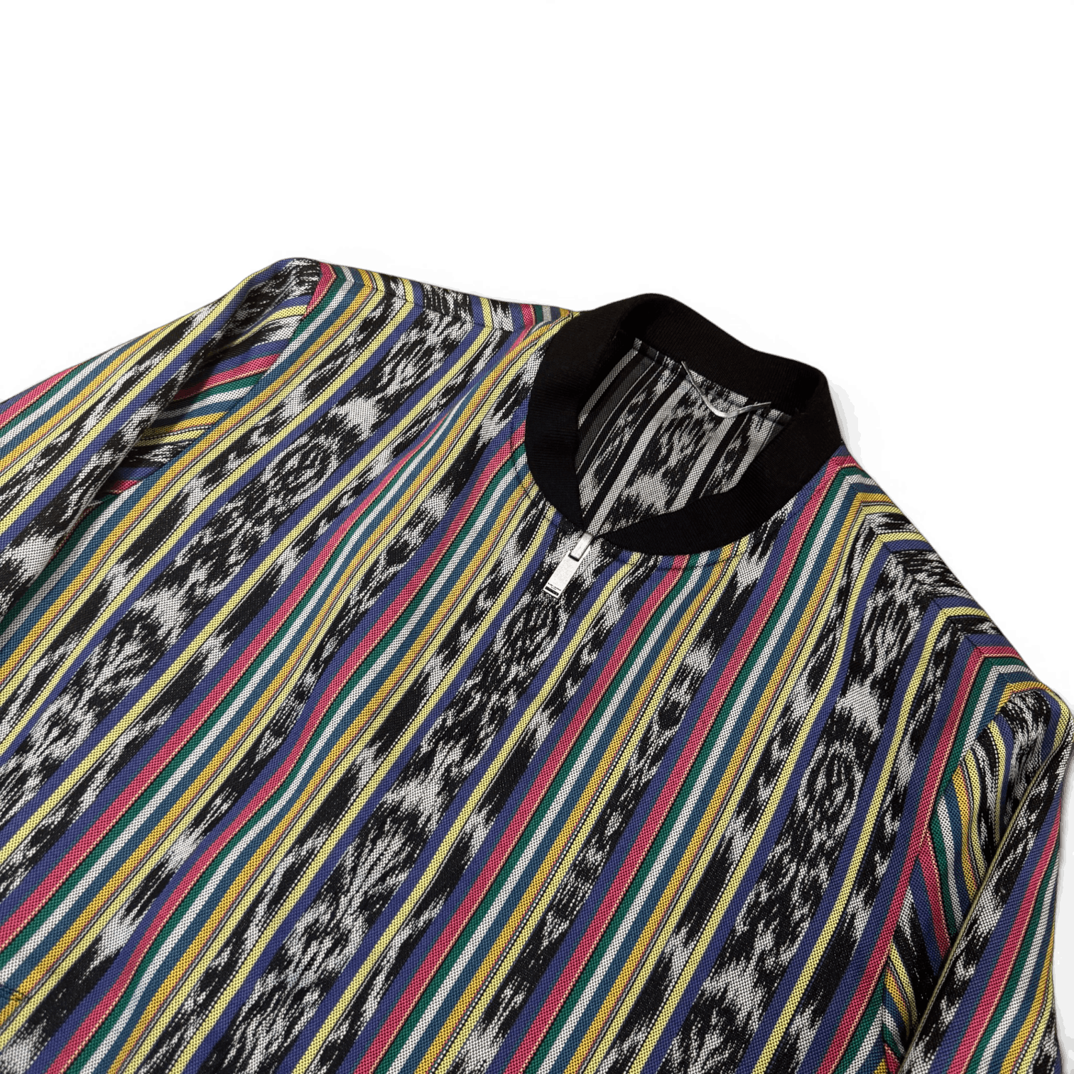 Saint Laurent Paris SS18 Reversible Ikat Teddy Jacket Size US L / EU 52-54 / 3 - 4 Thumbnail