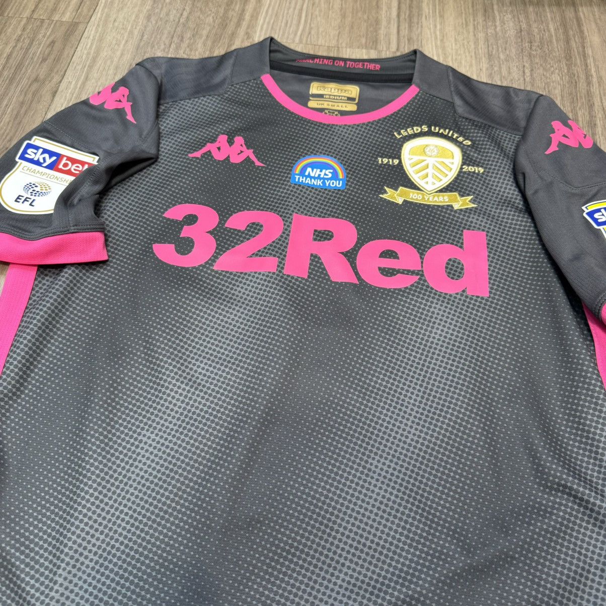 Kappa Leeds United 19/20 away shirt #20 Phillips Size US S / EU 44-46 / 1 - 6 Thumbnail