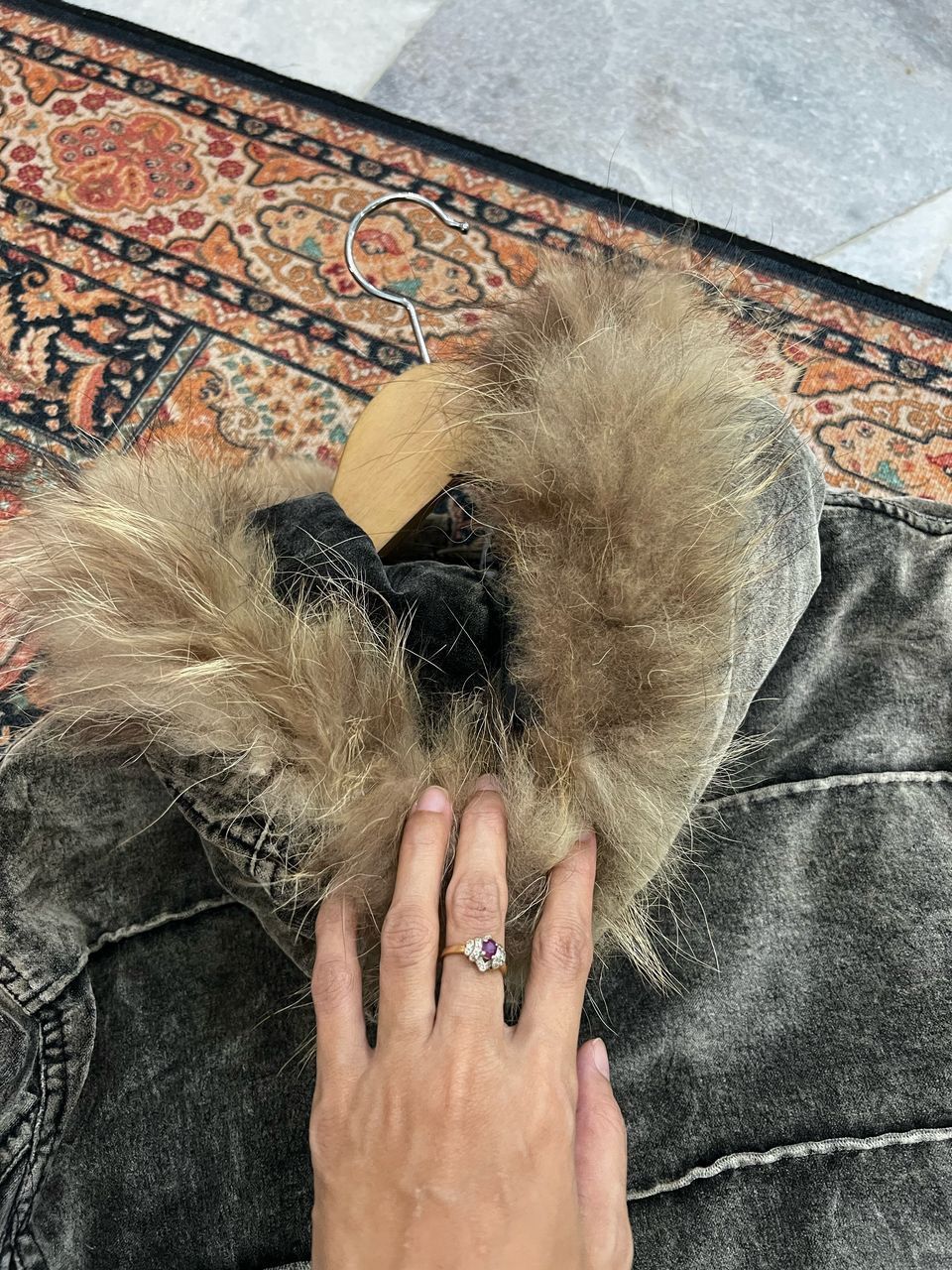 In The Attic × Le Grande Bleu (L.G.B.) In The Attic Faux Fur Jacket Size US L / EU 52-54 / 3 - 13 Thumbnail