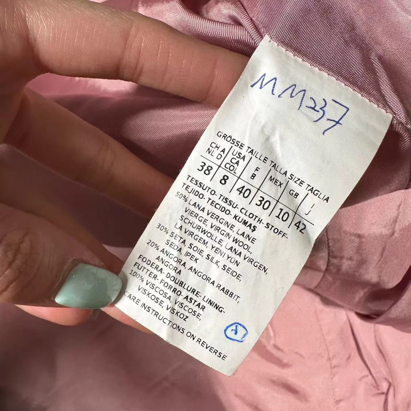 Max Mara MAXMARA overcoat 38 99 New Size M / US 6-8 / IT 42-44 - 4 Thumbnail