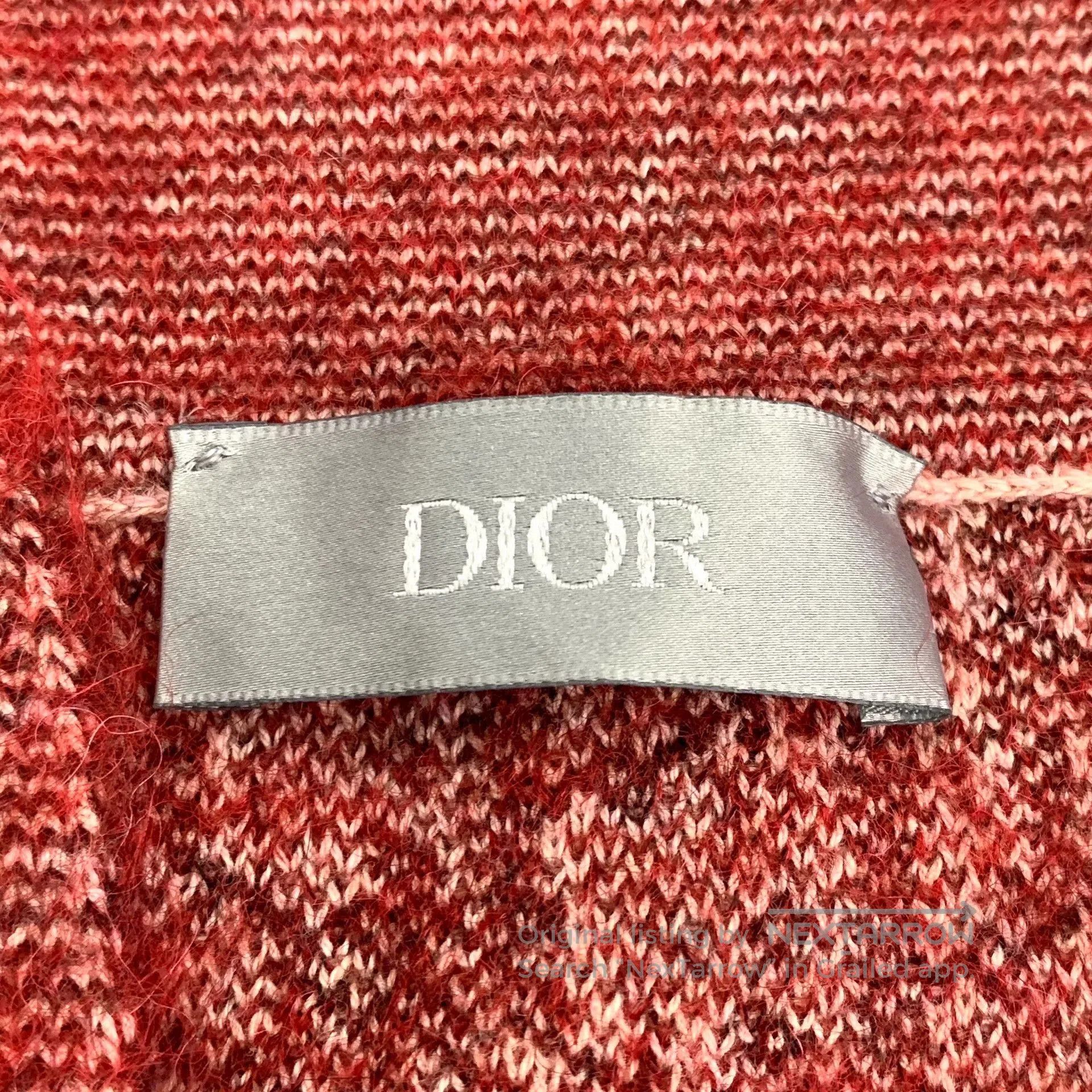 Dior red dragon logo long sleeve polo shirt. Size US L / EU 52-54 / 3 - 5 Thumbnail
