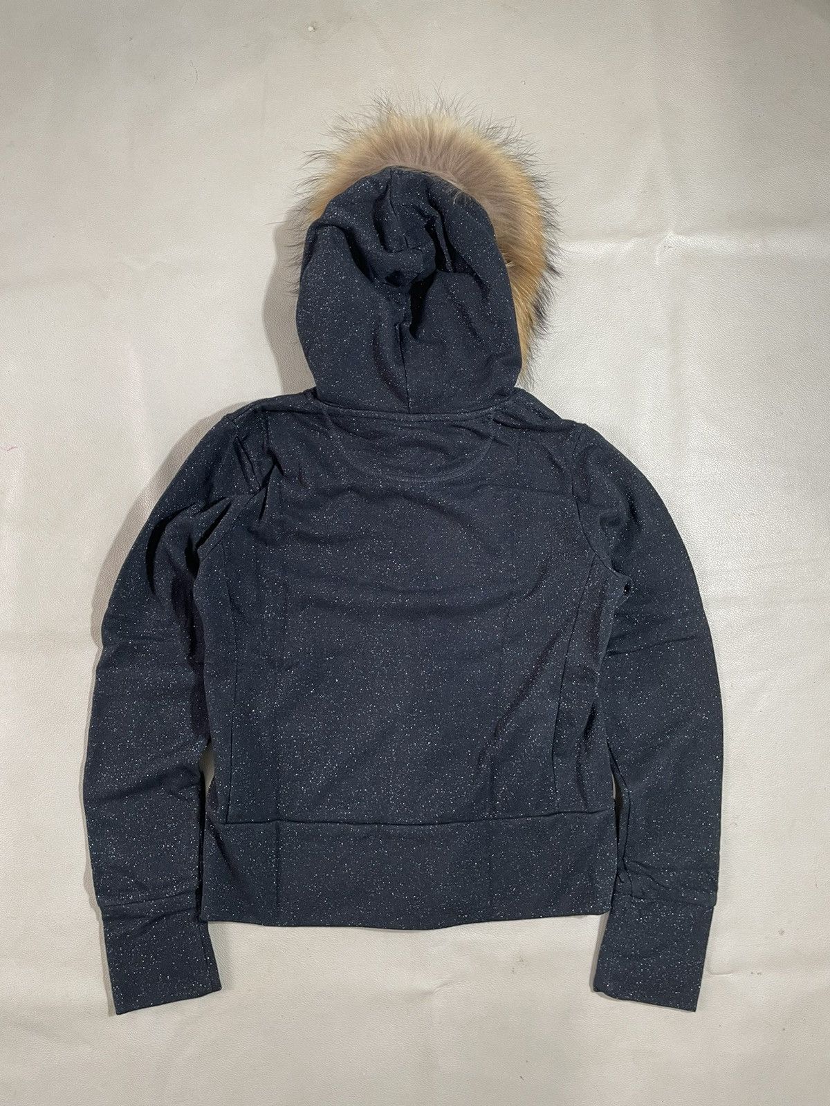 If Six Was Nine × Japanese Brand × Le Grande Bleu (L.G.B.) Studded Zip Up fur hoodie glitter black Size M / US 6-8 / IT 42-44 - 8 Thumbnail