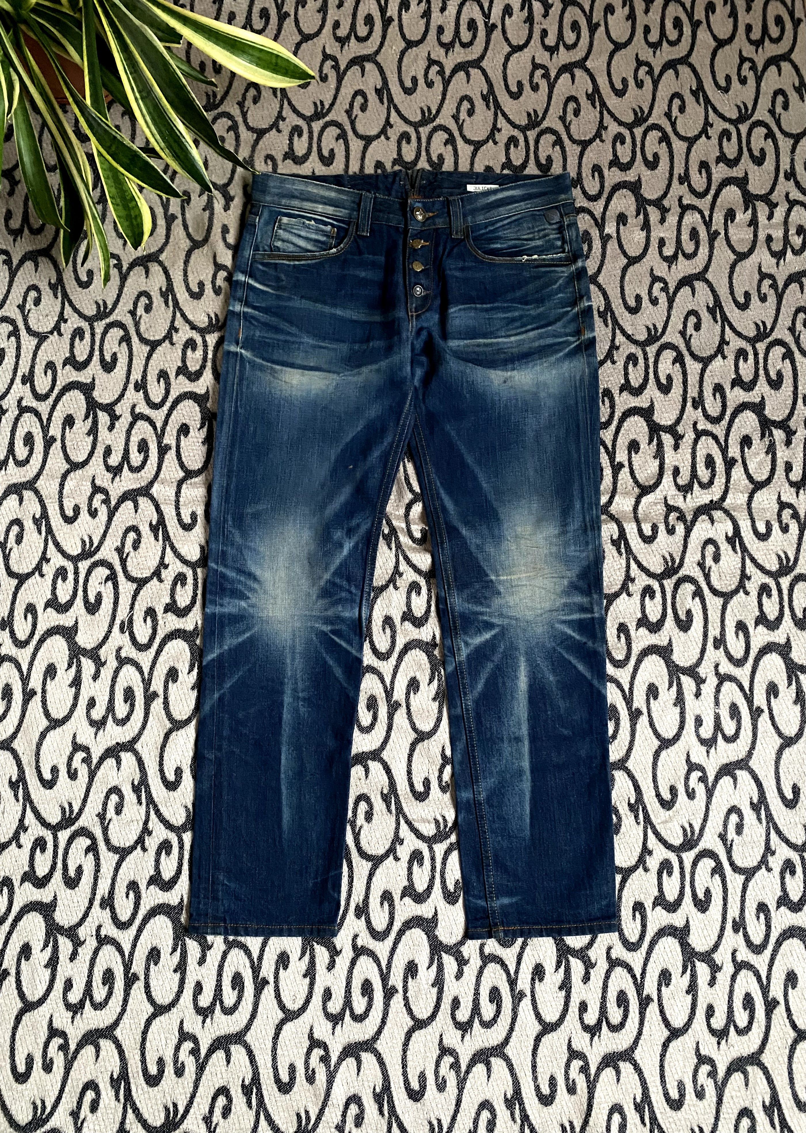 Beauty Beast × Replay Y2K Replay Embriodery Logo Jeans Streetwear Size US 30 / EU 46 - 5 Thumbnail