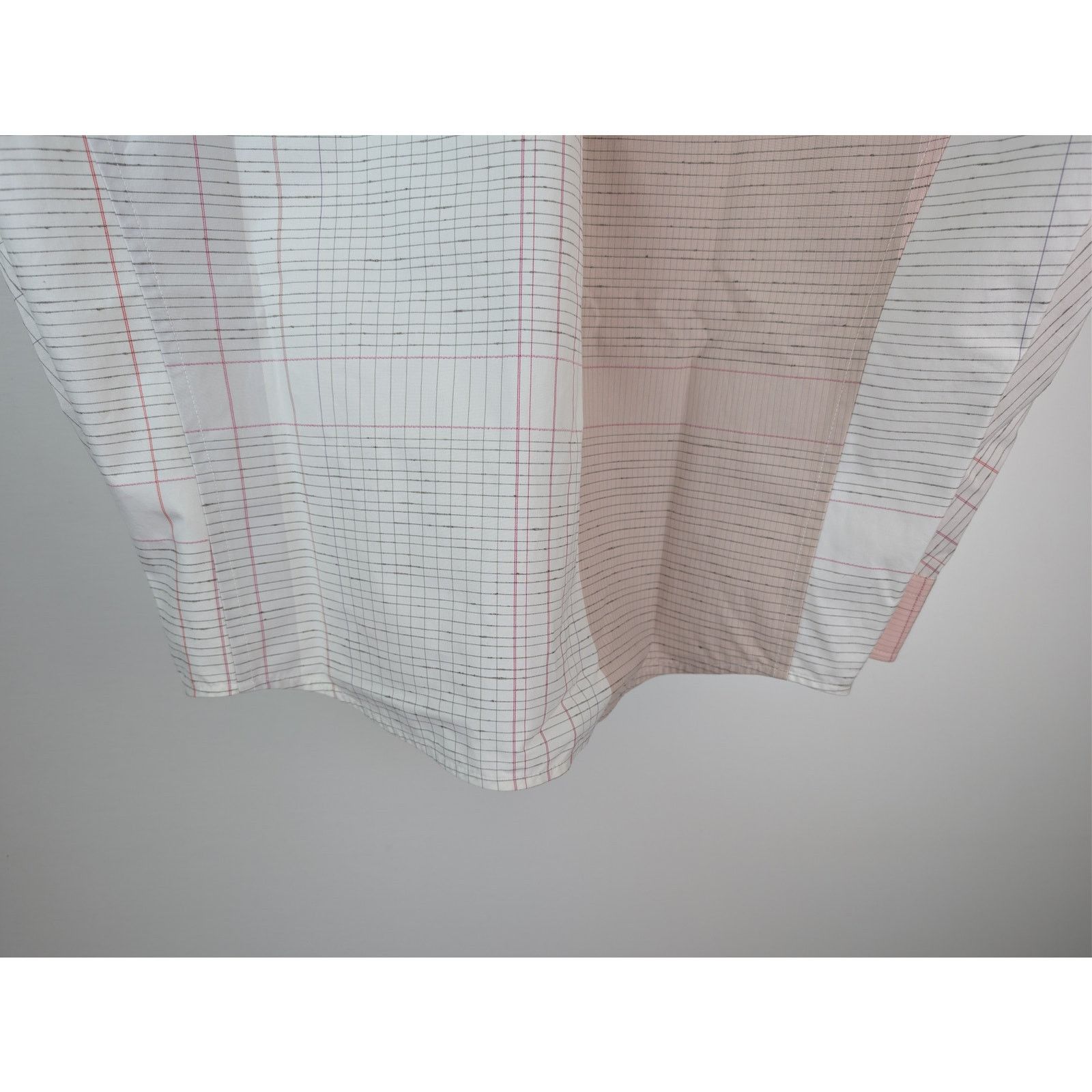 Bottega Veneta o1rshd1 Multicolor Notebook Cotton Shirt in Off White / Pink Size US S / EU 44-46 / 1 - 13 Thumbnail