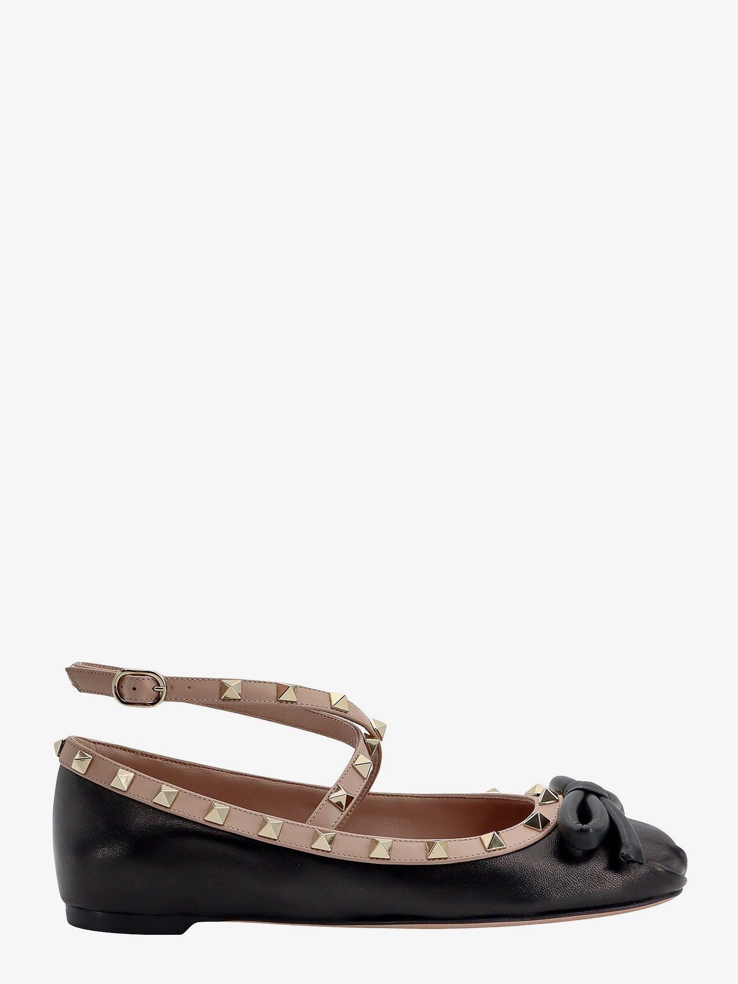 image of Valentino Garavani Ballerinas Woman Black Ballerinas Shoes, Women's (Size 7)