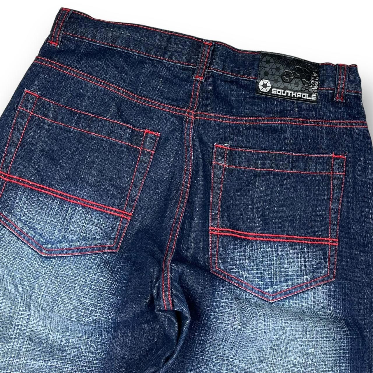 Southpole Southpole Men's Blue Shorts Size US 34 / EU 50 - 3 Thumbnail