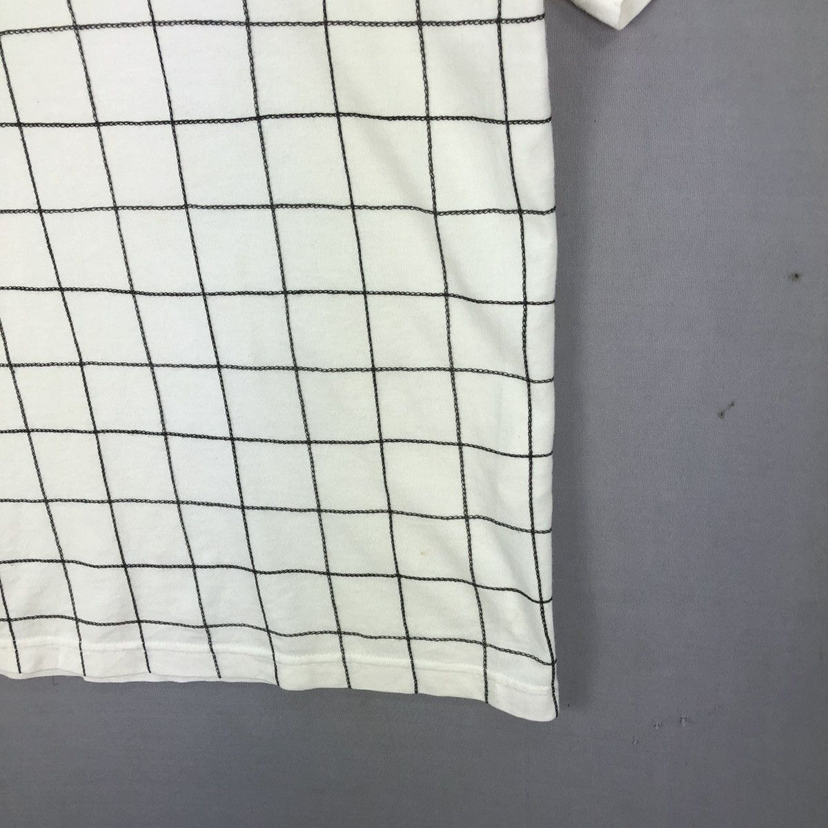 Yohji Yamamoto 2000's Sacsny Y'saccs Yohji Yamamoto Chain Stitch Checkered Size US M / EU 48-50 / 2 - 3 Thumbnail