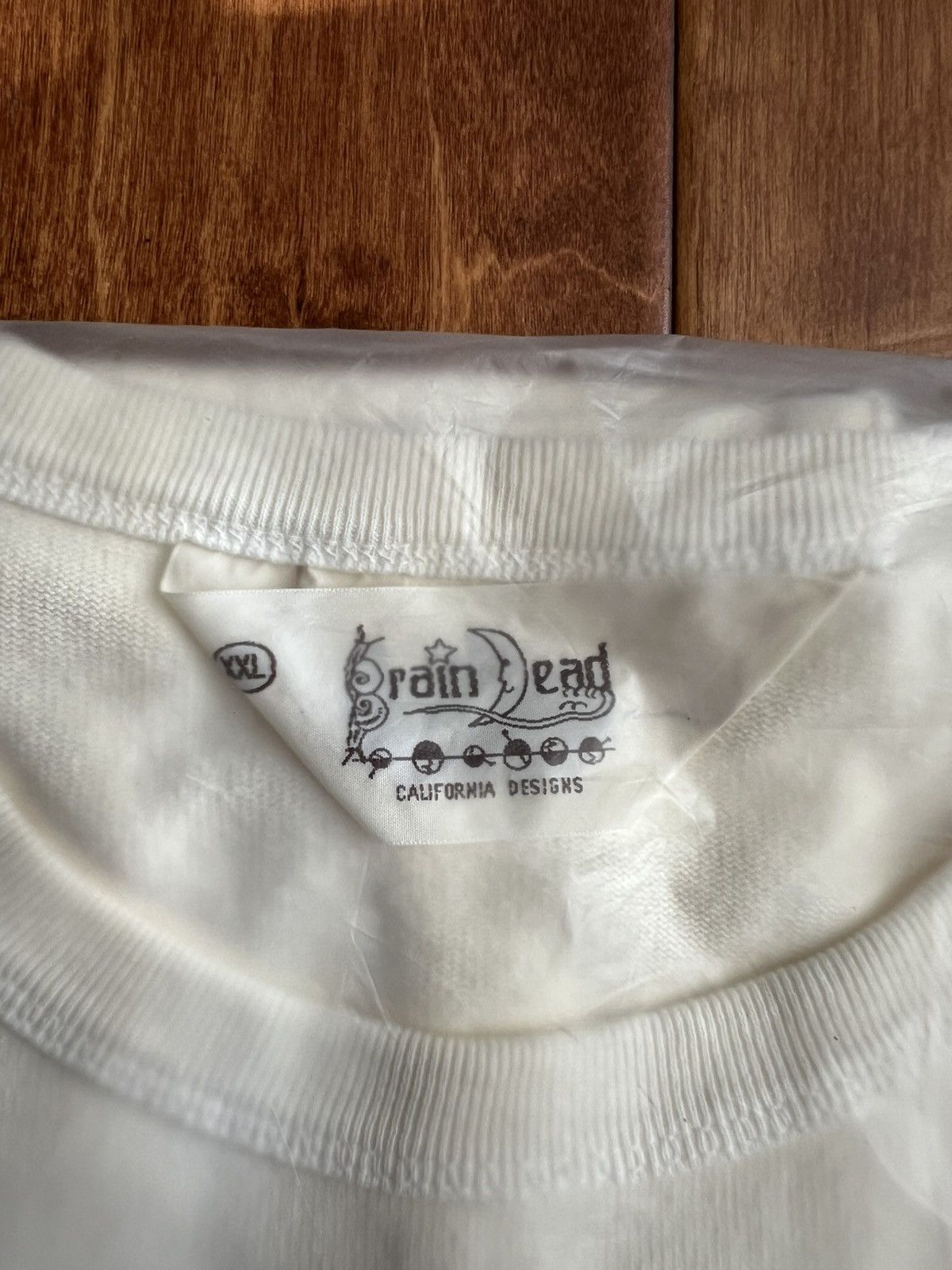 Brain Dead Brain Dead Heavyweight 3D Embroidery Logohead T-Shirt Size US XXL / EU 58 / 5 - 6 Thumbnail