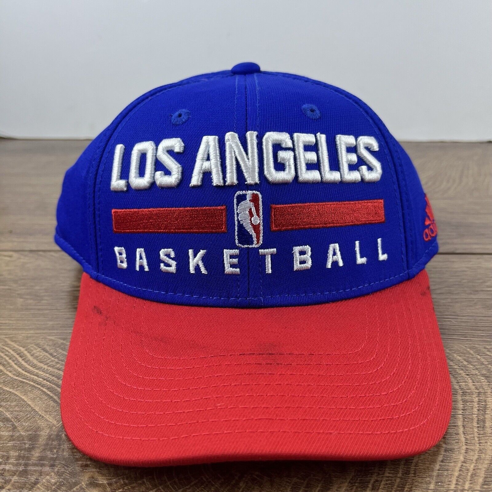 Adidas Los Angeles Clippers Snapback Hat Adidas Blue Cap Adjustable Size ONE SIZE - 3 Thumbnail
