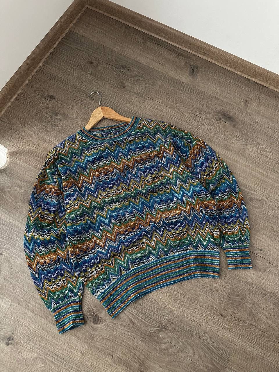 Missoni × Vintage Vintage Missoni Multicolour Pull International Sweater Size US L / EU 52-54 / 3 - 9 Thumbnail