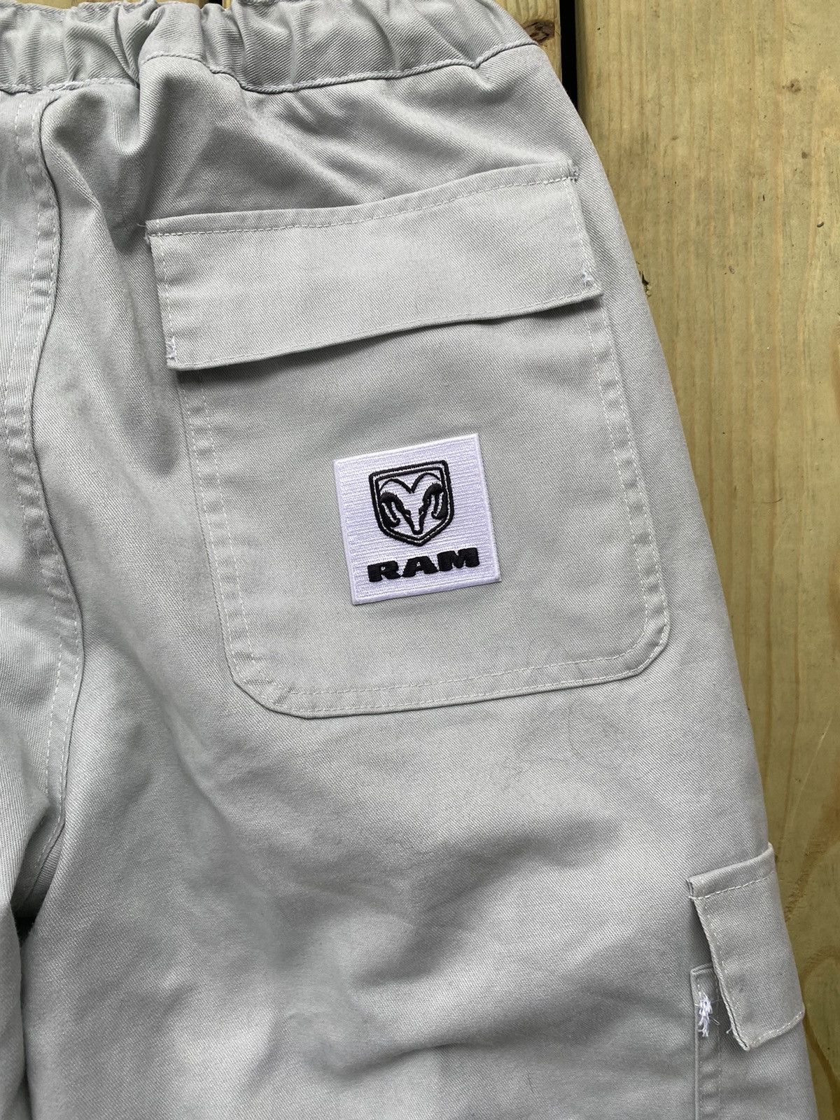 Vintage Vintage gray dodge ram cargo pants Size US 36 / EU 52 - 8 Thumbnail