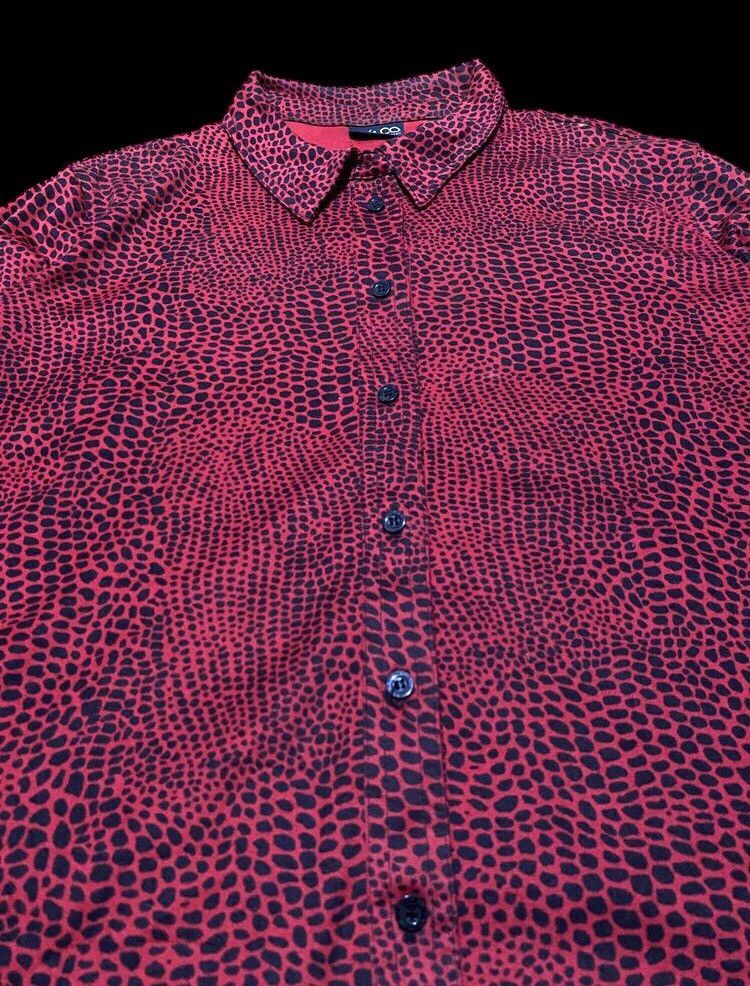 If Six Was Nine × Japanese Brand × Le Grande Bleu (L.G.B.) ❤️‍🔥NEW YORK & COMPANY BUTTON UPS SHIRT❤️‍🔥 Size US XL / EU 56 / 4 - 2 Thumbnail