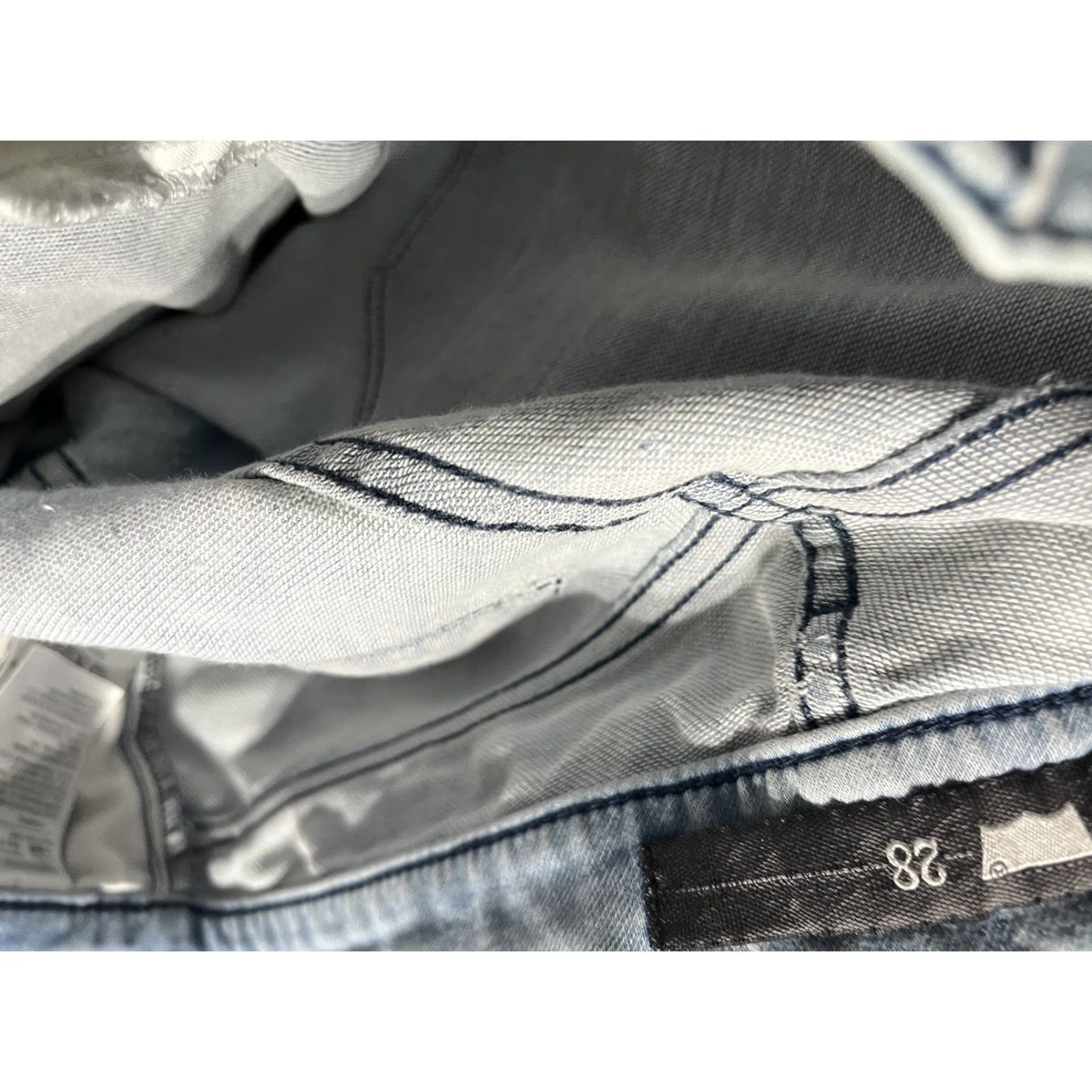 Levi's Levi's Jeans Skinny Legging Blue Denim Cotton Blend Mid Rise 30 Inseam Regular Women City USA Modern Classic 28x30 Pants Size 28" / US 6 / IT 42 - 5 Thumbnail