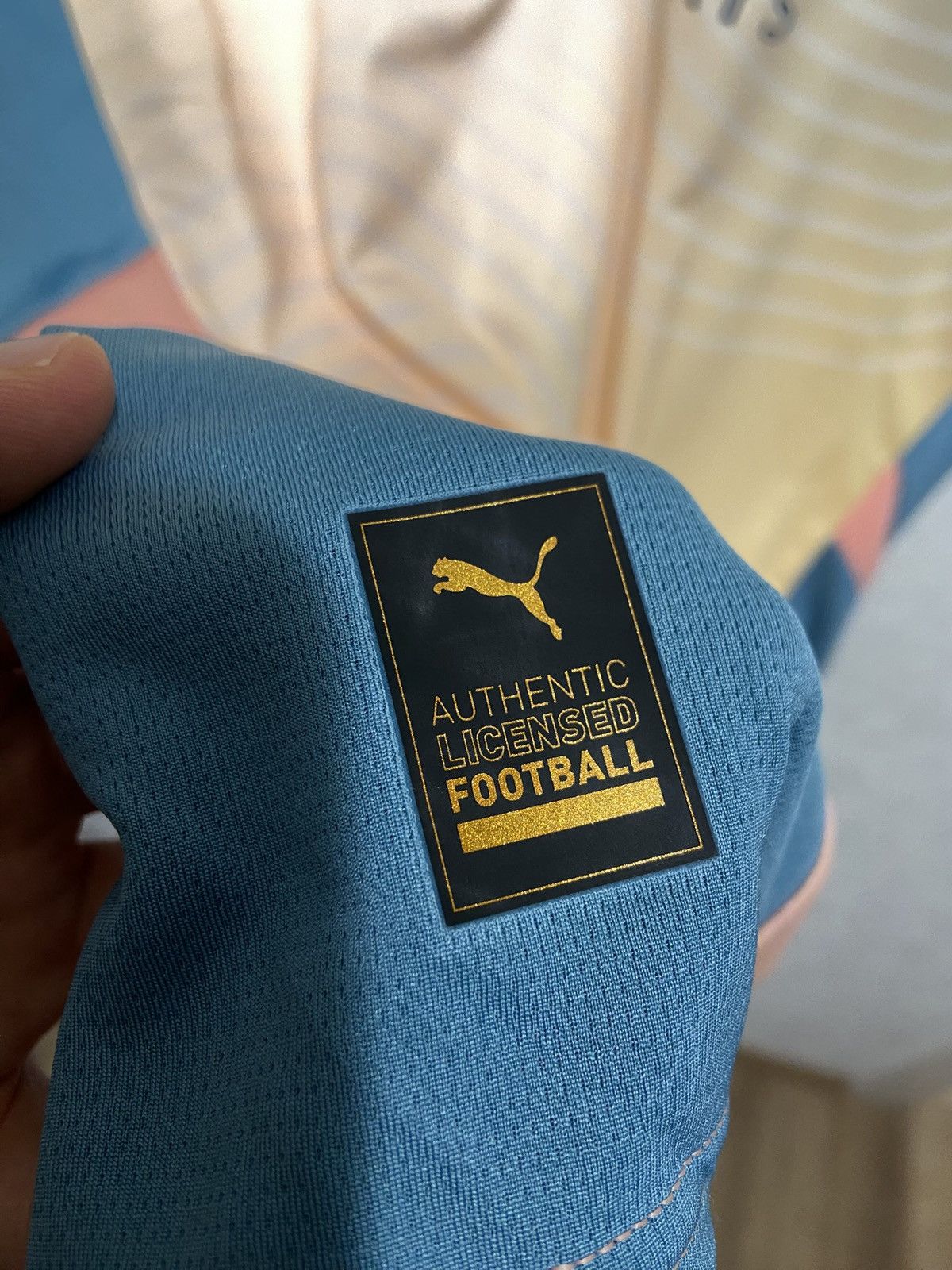 Puma Manchester City x Noel Gallagher Oasis Definitely City Shirt Size XXL / US 16-18 / IT 52-54 - 8 Thumbnail