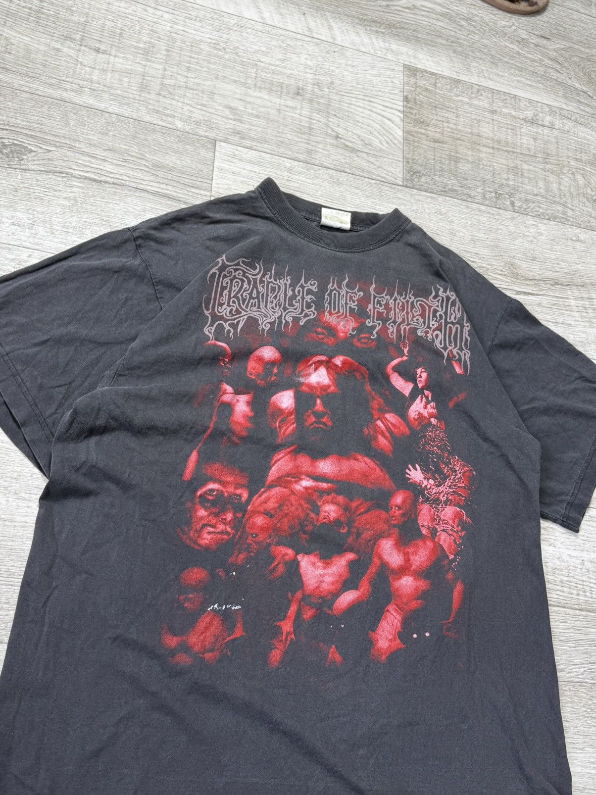 Band Tees Cradle of Filth - Vintage 1999 "From Cradle To Enslave Size US XL / EU 56 / 4 - 2 Thumbnail