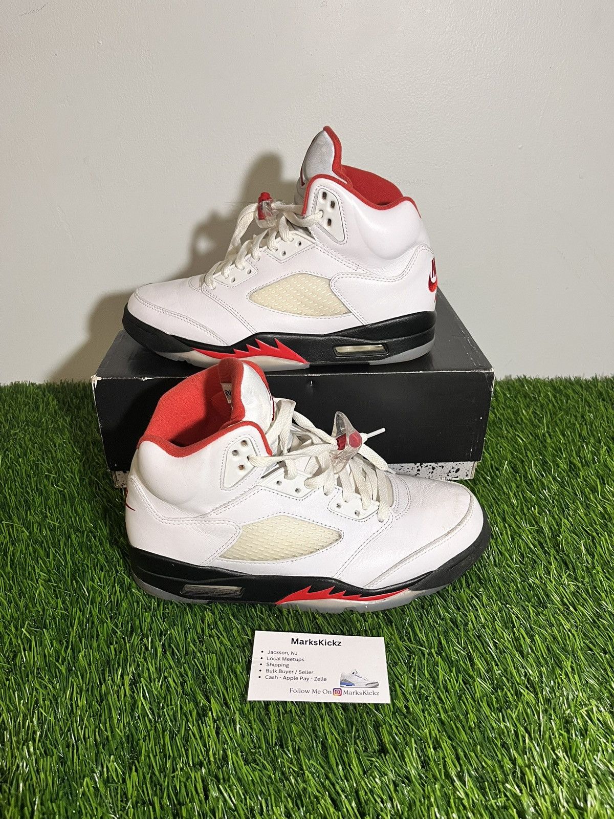 Jordan Brand air jordan 5 retro fire red size 8 Size US 8 / EU 41 - 1 Thumbnail