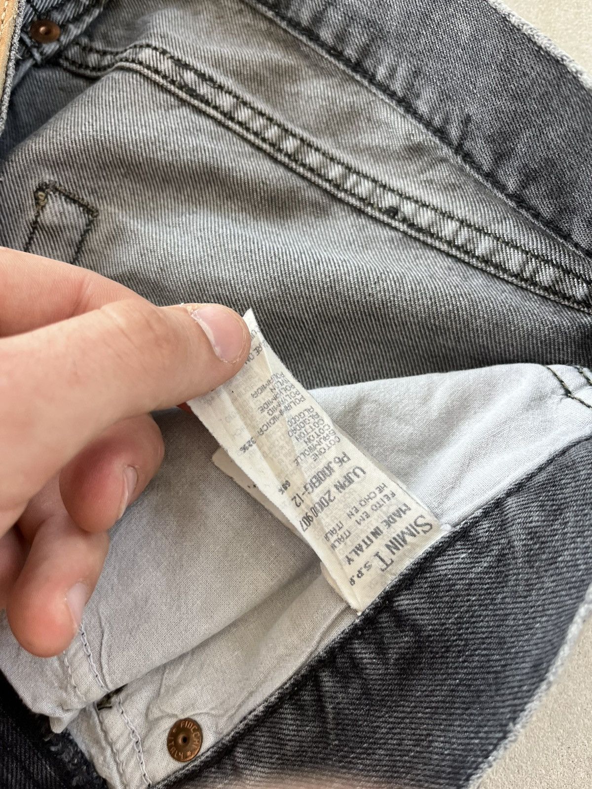 Armani Vintage Armani Jeans Distressed Y2K Italian Denim luxury sk8 Size US 34 / EU 50 - 23 Thumbnail