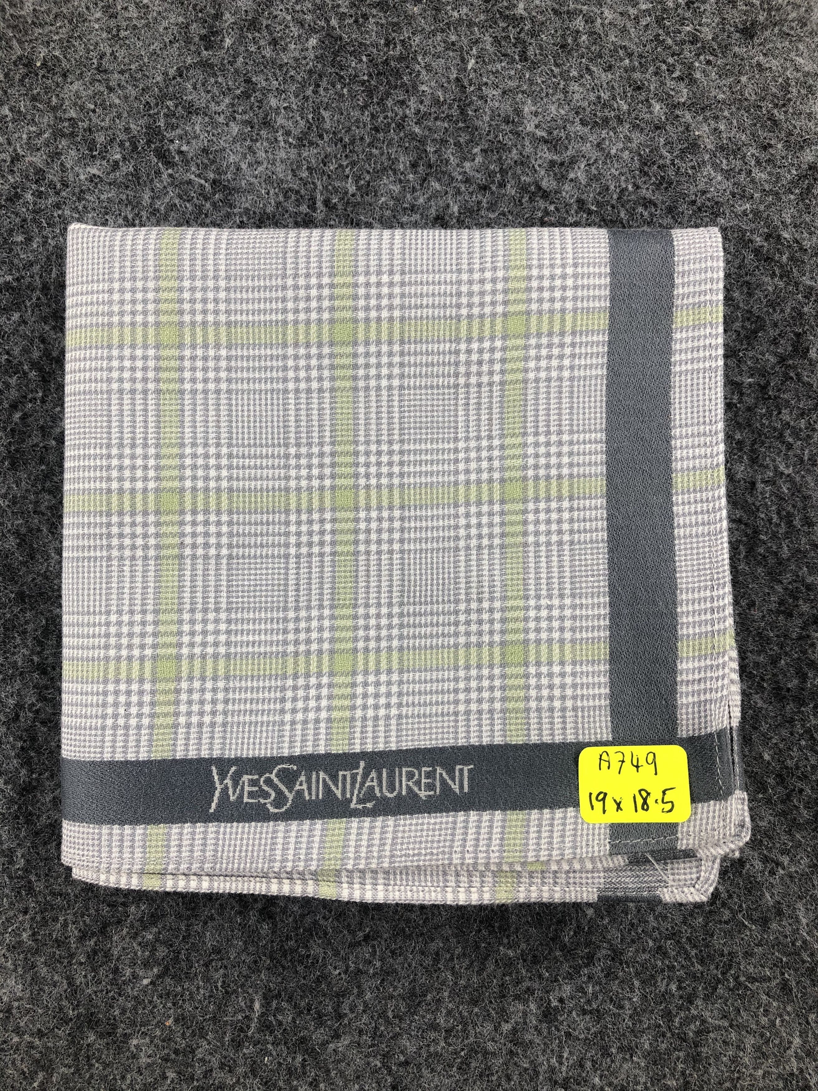 Yves Saint Laurent Yves Saint Laurent Handkerchief / Bandana / Neckerchief Size ONE SIZE - 6 Thumbnail