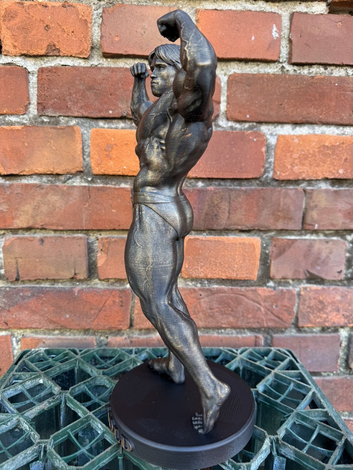 Other Gym statue Arnold Schwarzenegger 37cm Size ONE SIZE - 10 Thumbnail