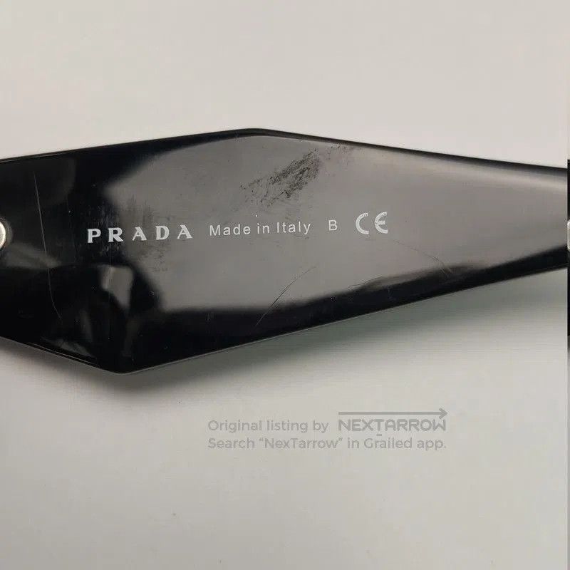Prada Prada Logo Frame Sunglasses. Size ONE SIZE - 8 Thumbnail