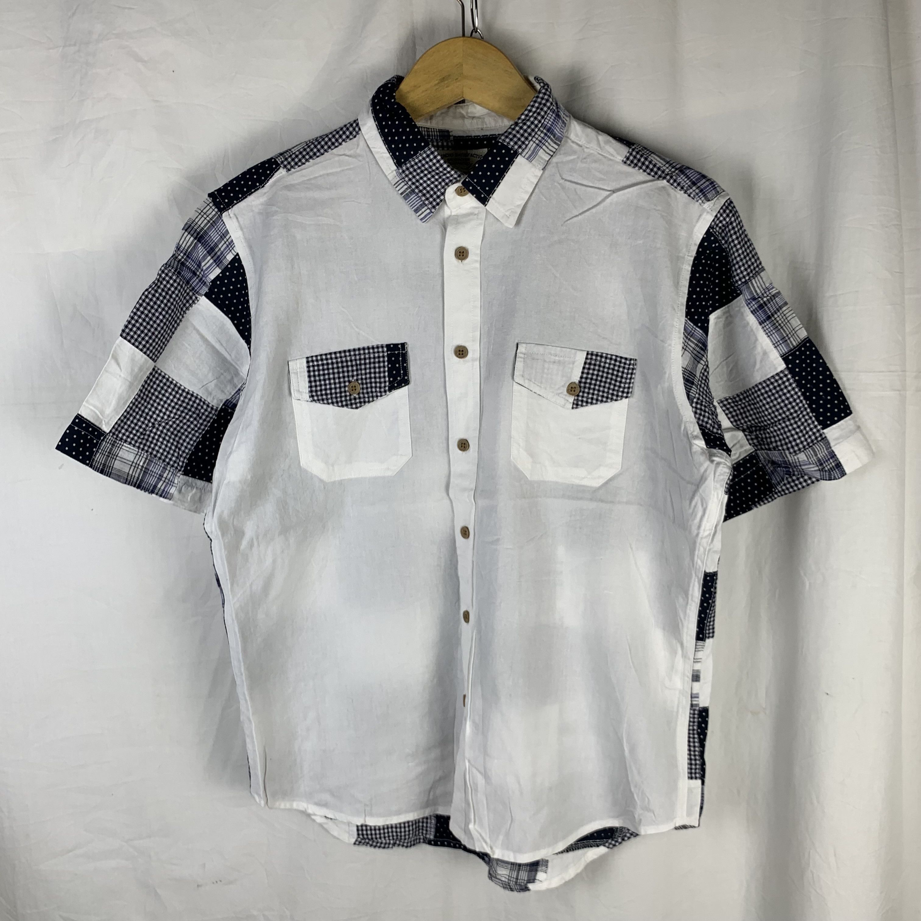 Japanese Brand Splendid Japanese Brand Patch Work Shirt Size US L / EU 52-54 / 3 - 1 Thumbnail