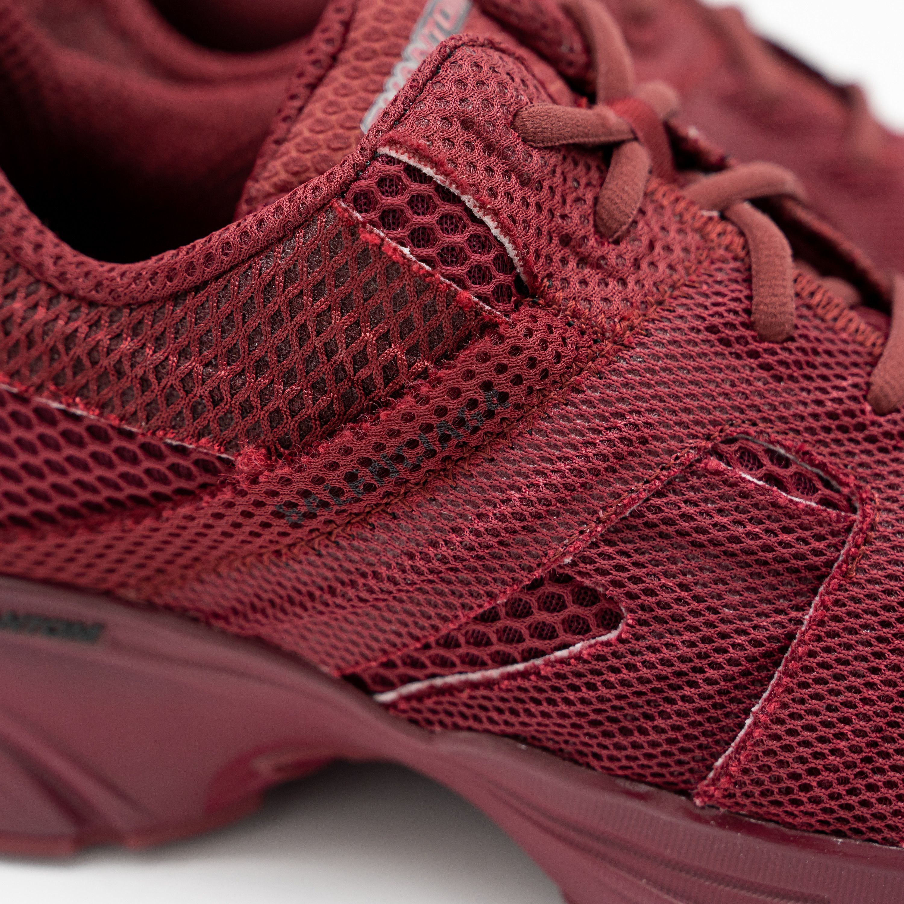 Balenciaga 40 EU / 10 US Balenciaga Phantom Sneakers Burgundy Mesh Size US 10 / IT 40 - 9 Thumbnail