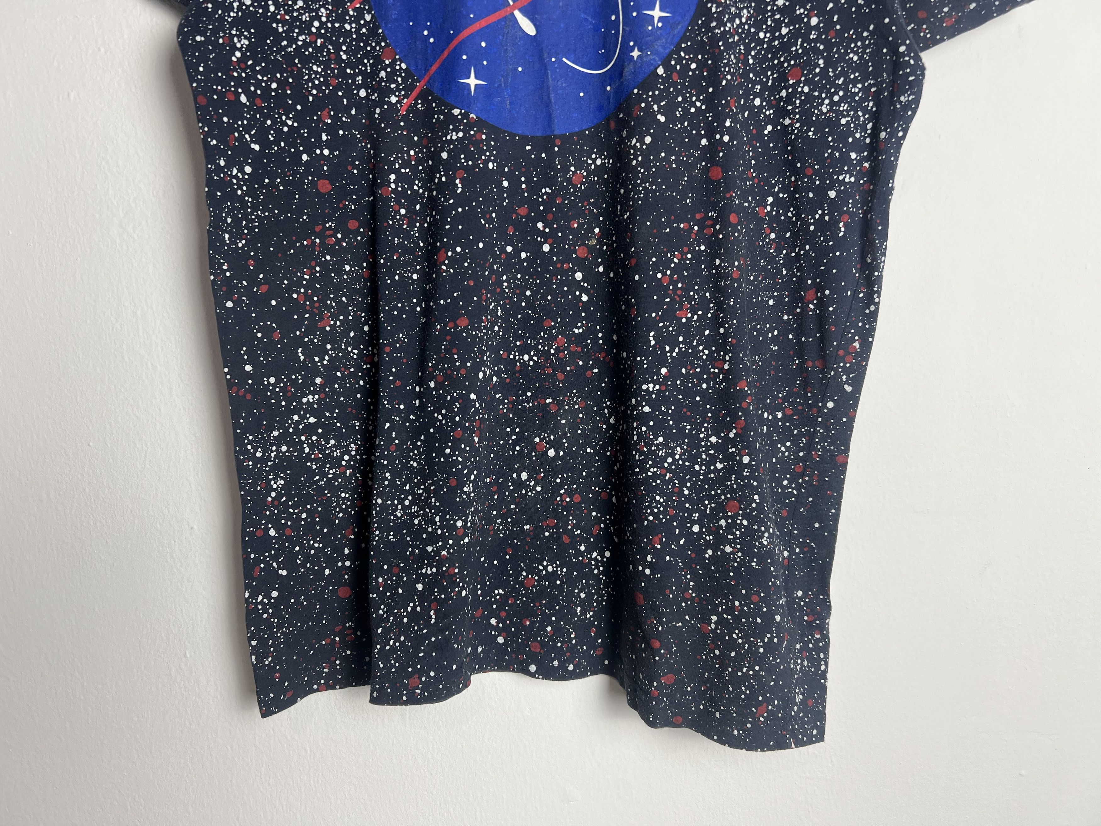 NASA Nasa Buzz Aldrin Space Over Paint Splatter Tee Size US M / EU 48-50 / 2 - 4 Thumbnail