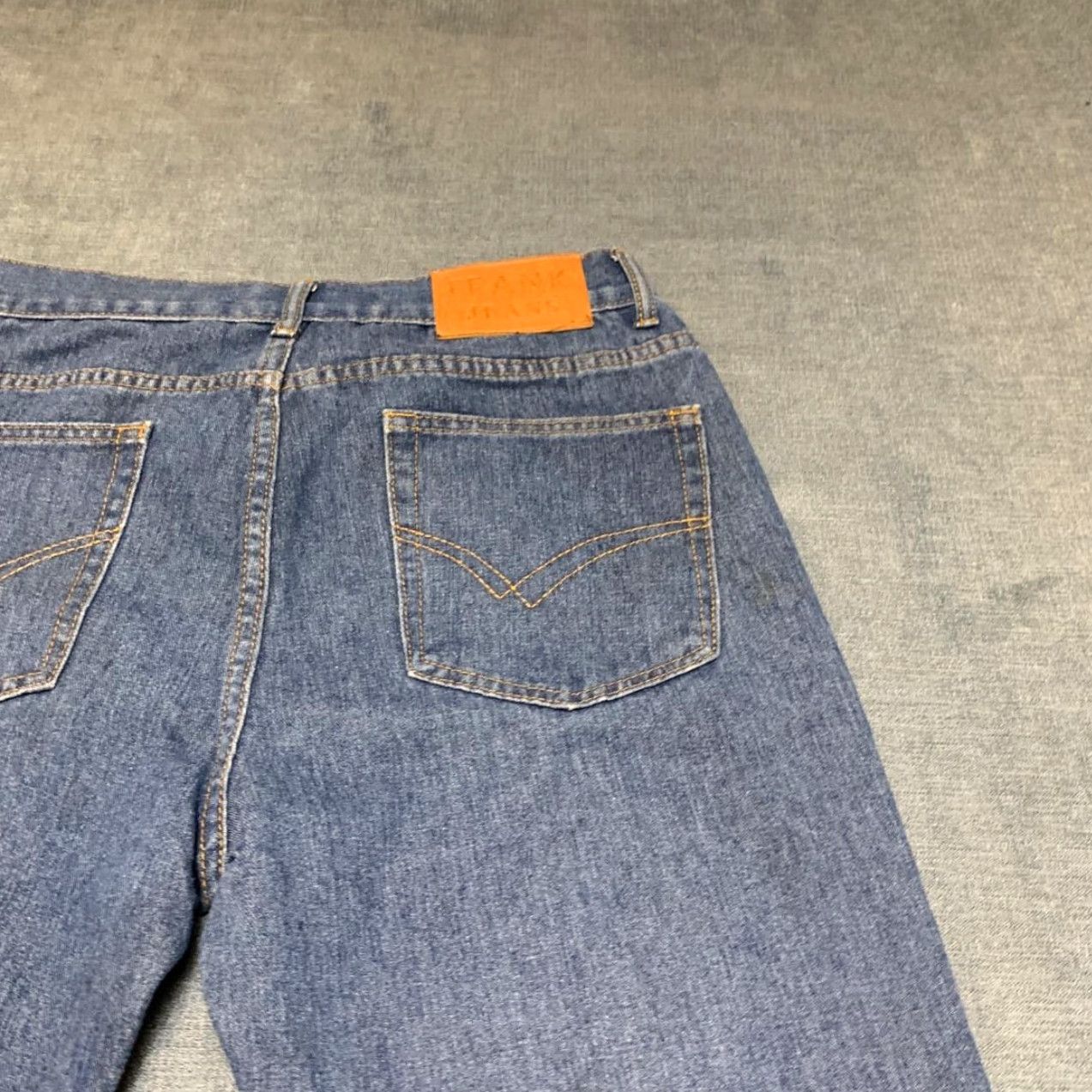 Vintage Frank Jeans 2019 Mens 34 Blue Denim Cotton Everyday Wear Classic Straight Leg Jeans Size US 34 / EU 50 - 5 Thumbnail