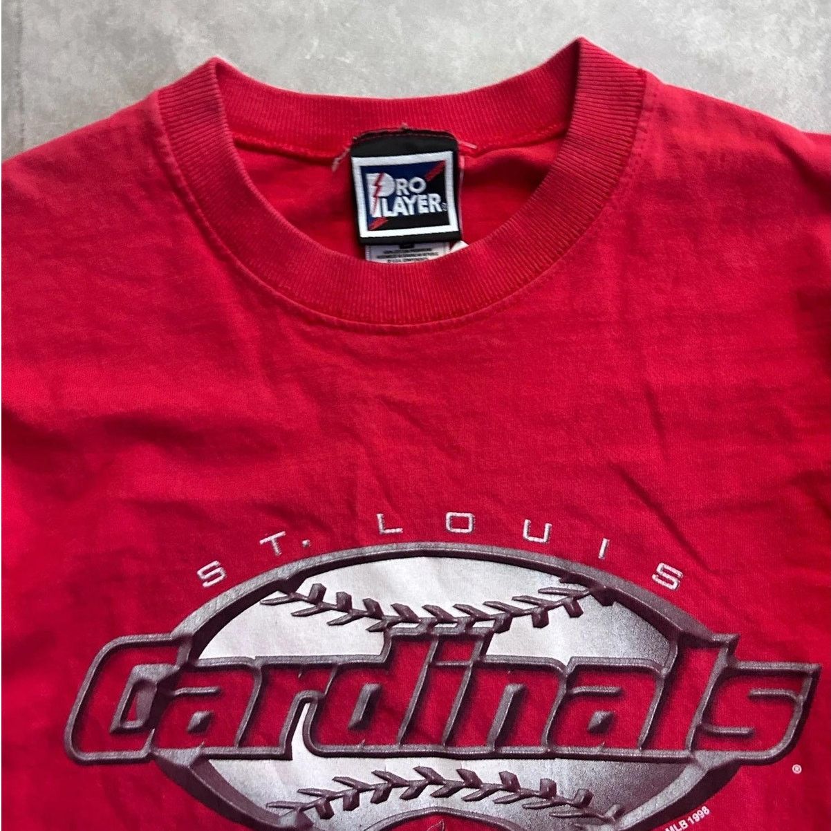 Other Vintage St. Louis Cardinals Pro Player Red T Shirt Size M Size US M / EU 48-50 / 2 - 2 Thumbnail
