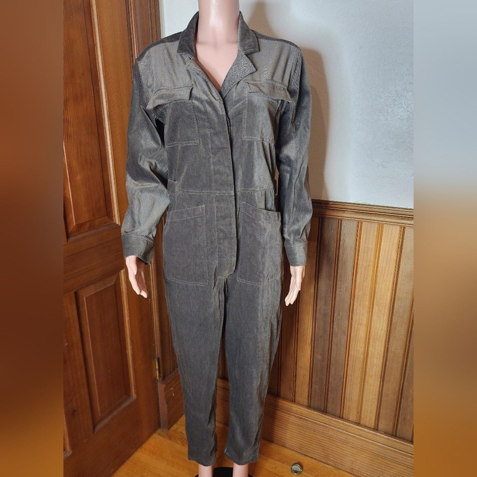 Quaker Marine Supply Quaker Marine Supply Velvet Herringbone Coveralls Size M Size 32" / US 10 / IT 46 - 1 Thumbnail