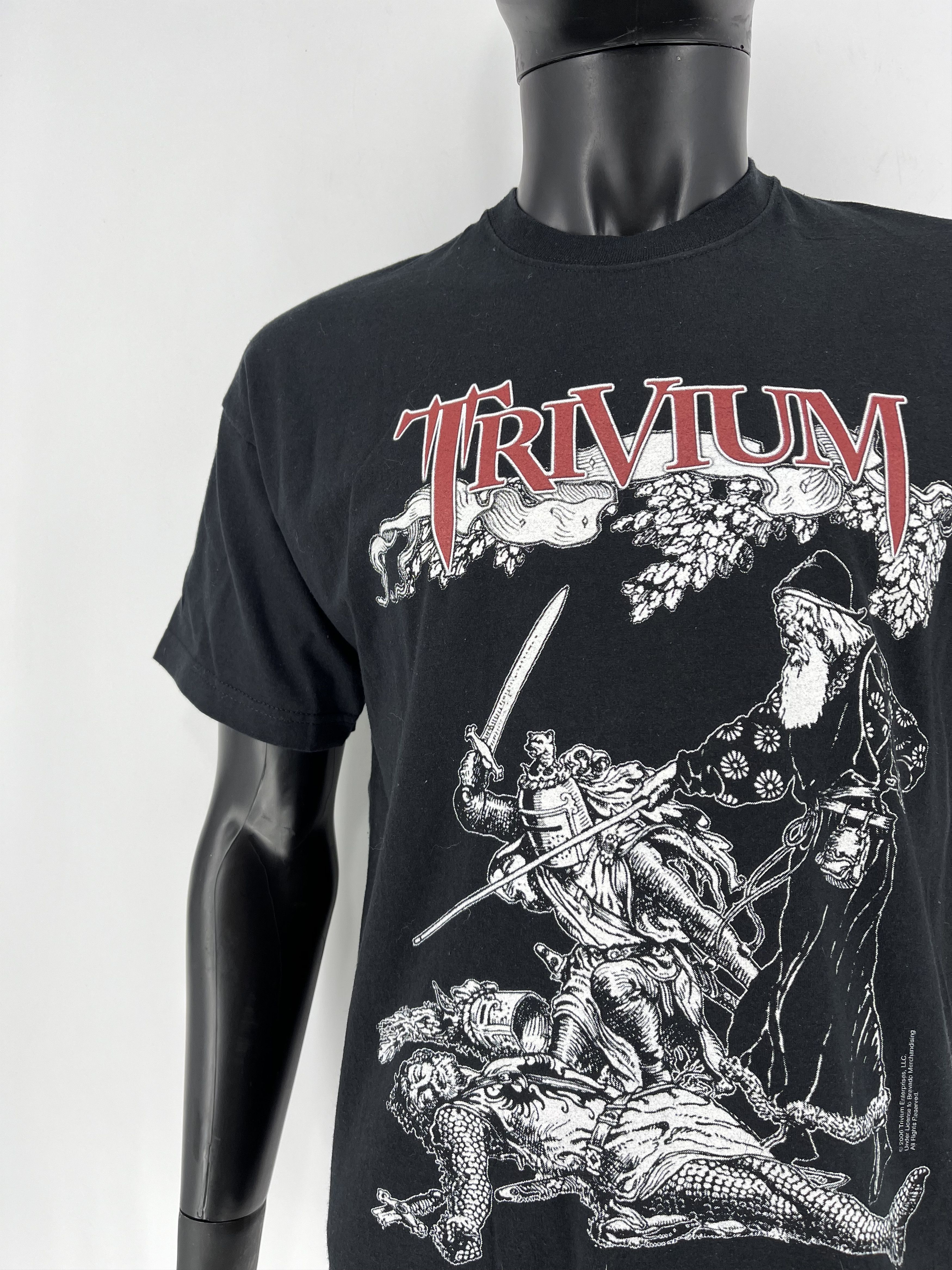 Band Tees Vintage Y2K Triviumn Tour Size M Horror Fece Size US M / EU 48-50 / 2 - 7 Thumbnail