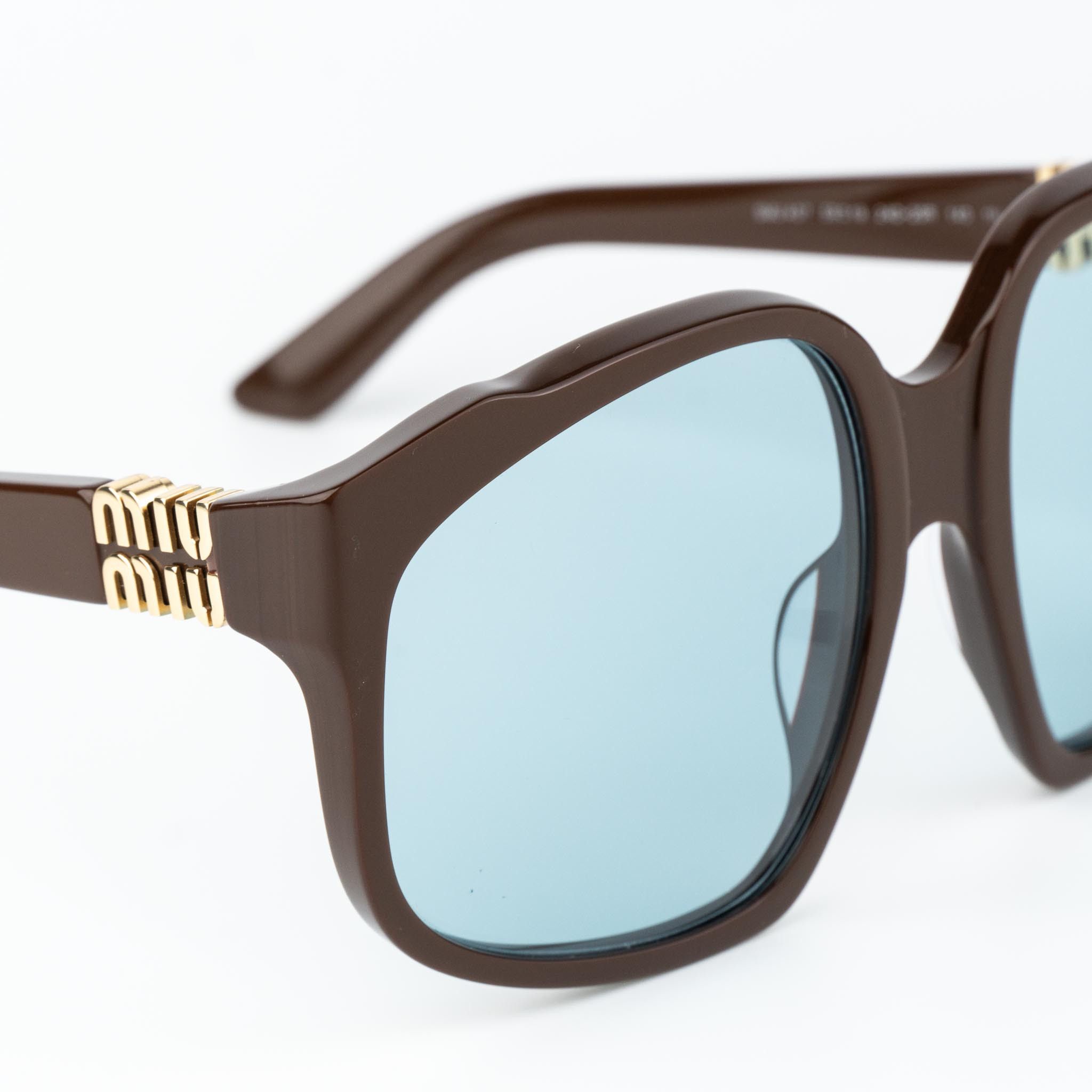 Miu Miu Miu Miu Women Sunglasses MUA07S 24D20R NEW AUTHENTIC Size ONE SIZE - 6 Thumbnail