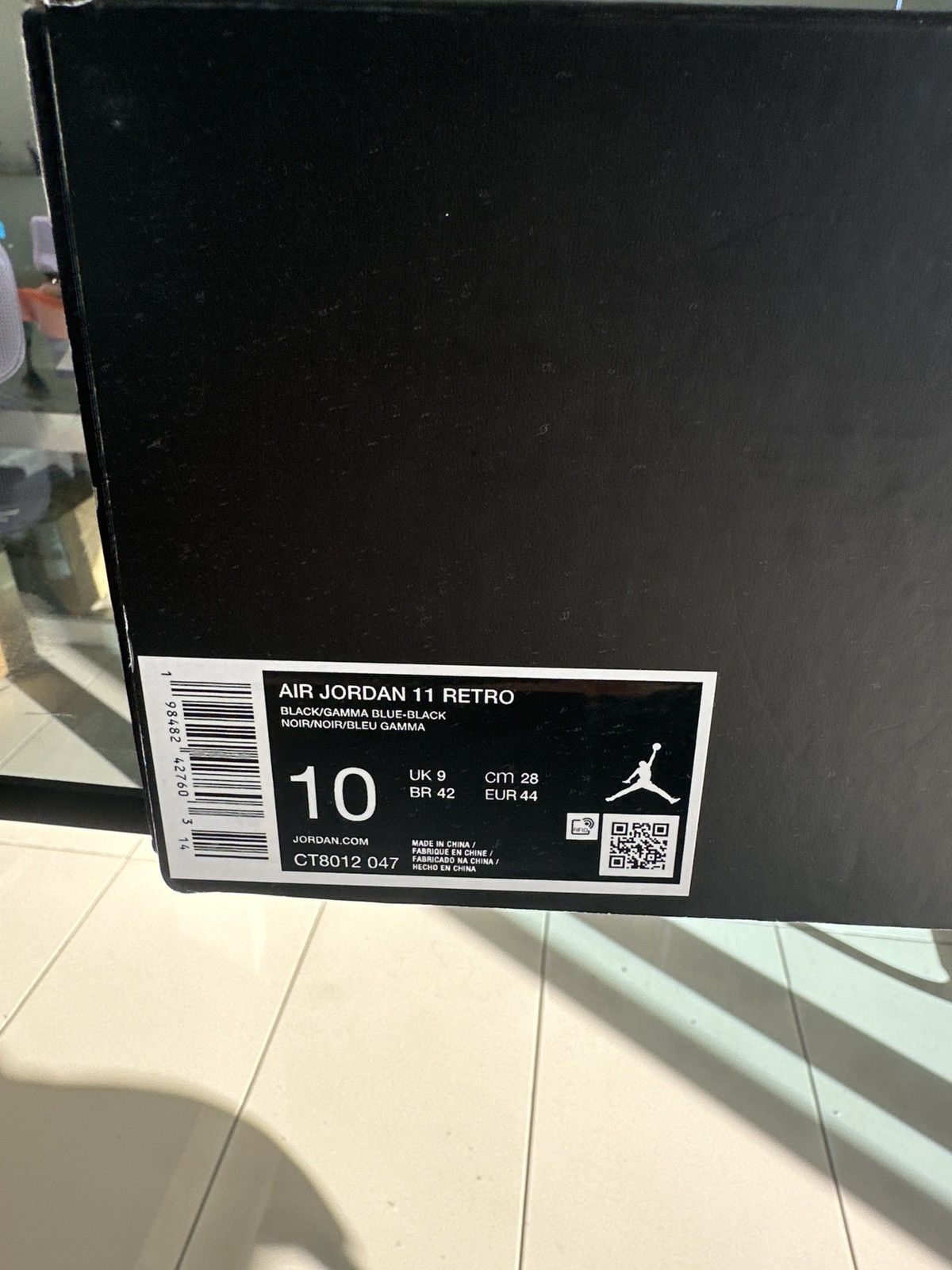 Jordan Brand Aj 11 Gamma blue Size US 10 / EU 43 - 11 Thumbnail