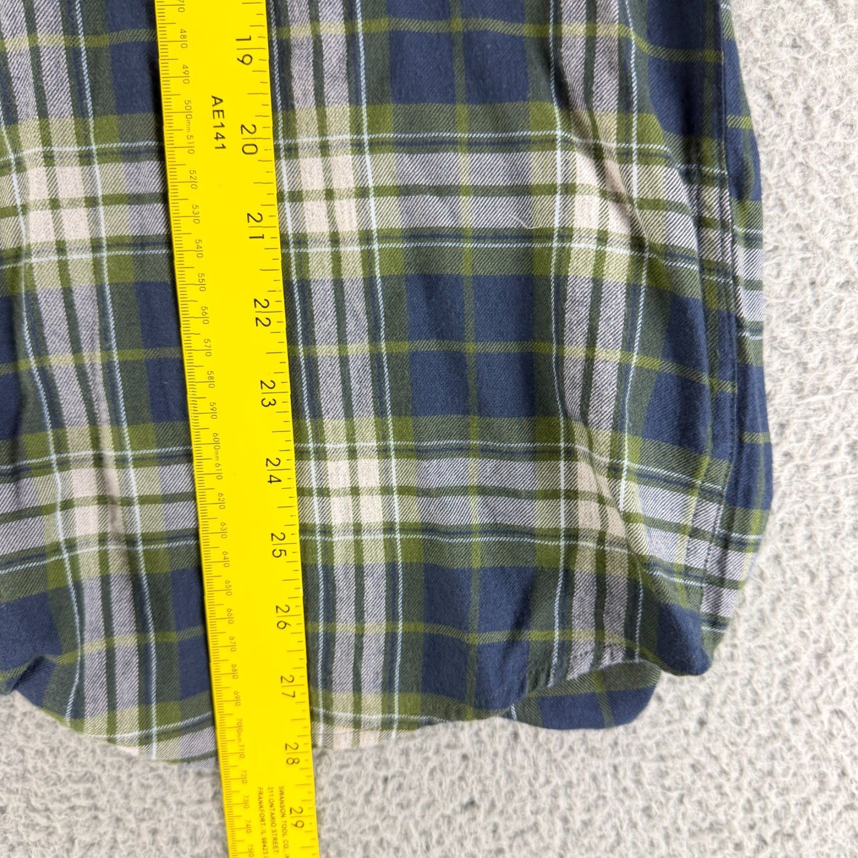 Barbour Barbour Button-Up Shirt Men S Blue Plaid Tailored Fit Long Sleeve Regular Sized Size US S / EU 44-46 / 1 - 6 Thumbnail