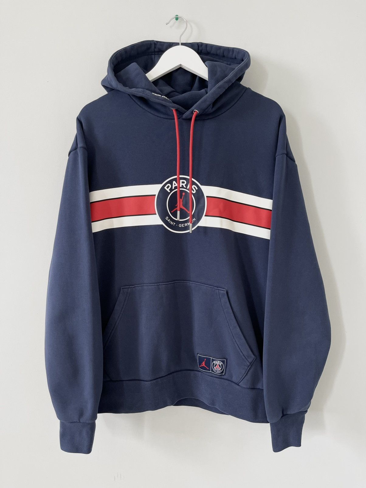Jordan Brand Jordan x Paris Saint Germain PSG Big Logo Hoodie Jacket Size US L / EU 52-54 / 3 - 1 Thumbnail