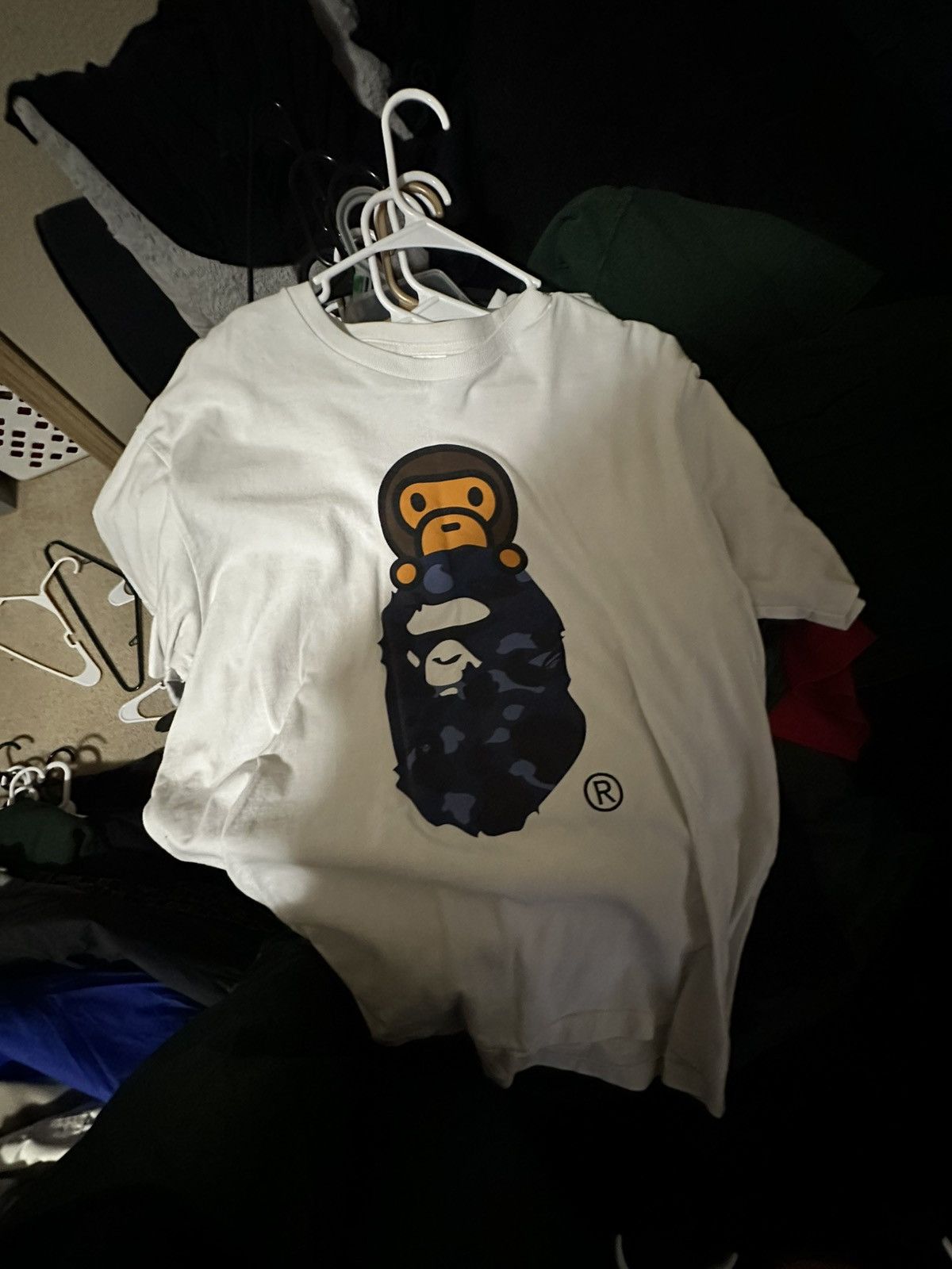 Bape Bape baby milio tee Size US XL / EU 56 / 4 - 1 Thumbnail