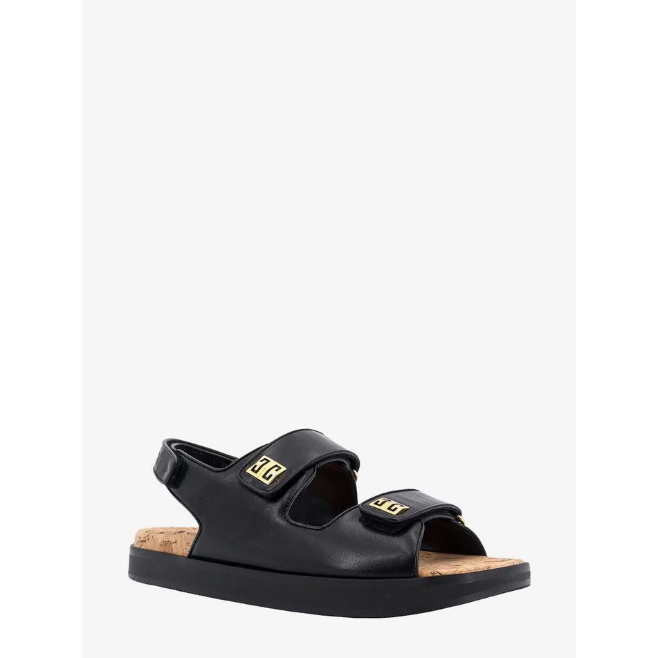 Givenchy GIVENCHY Black Leather Strap Sandals New And Authentic (Wome Size US 7 / IT 37 - 4 Thumbnail