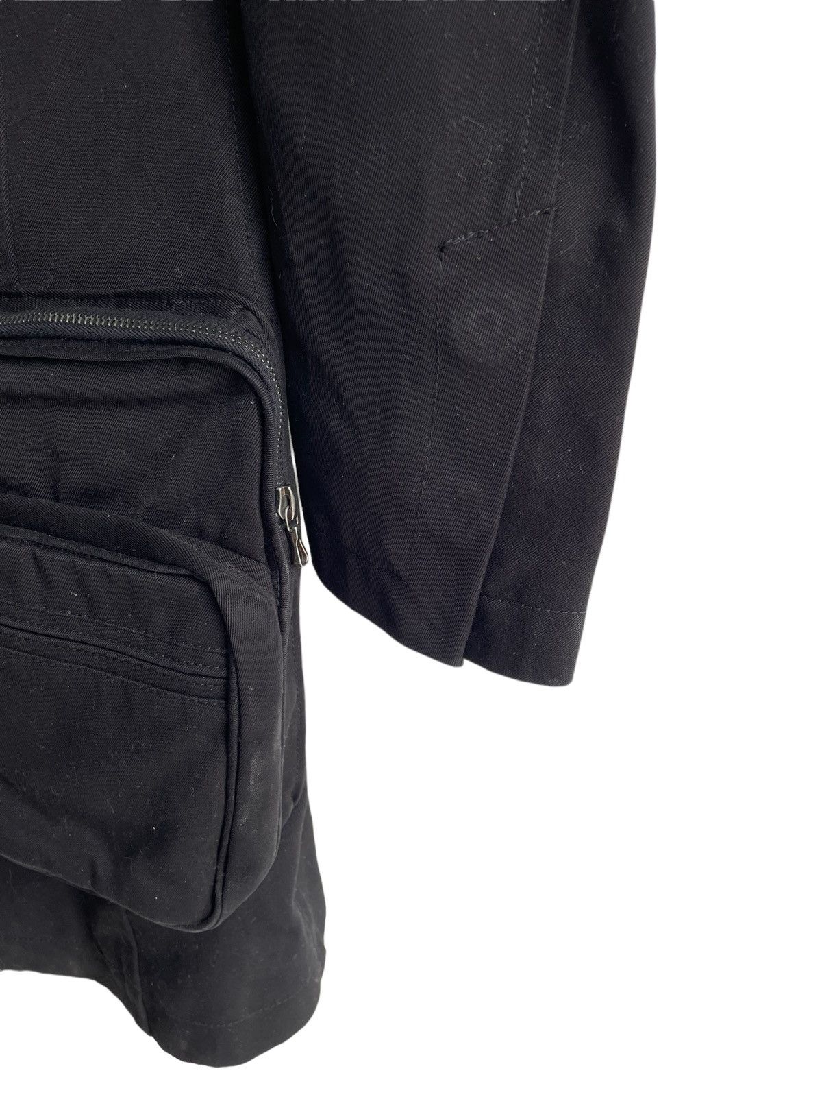 Julius SS09 Post Apocalypse 3D Pockets "Layer" Long Coat Jacket Size US M / EU 48-50 / 2 - 9 Thumbnail