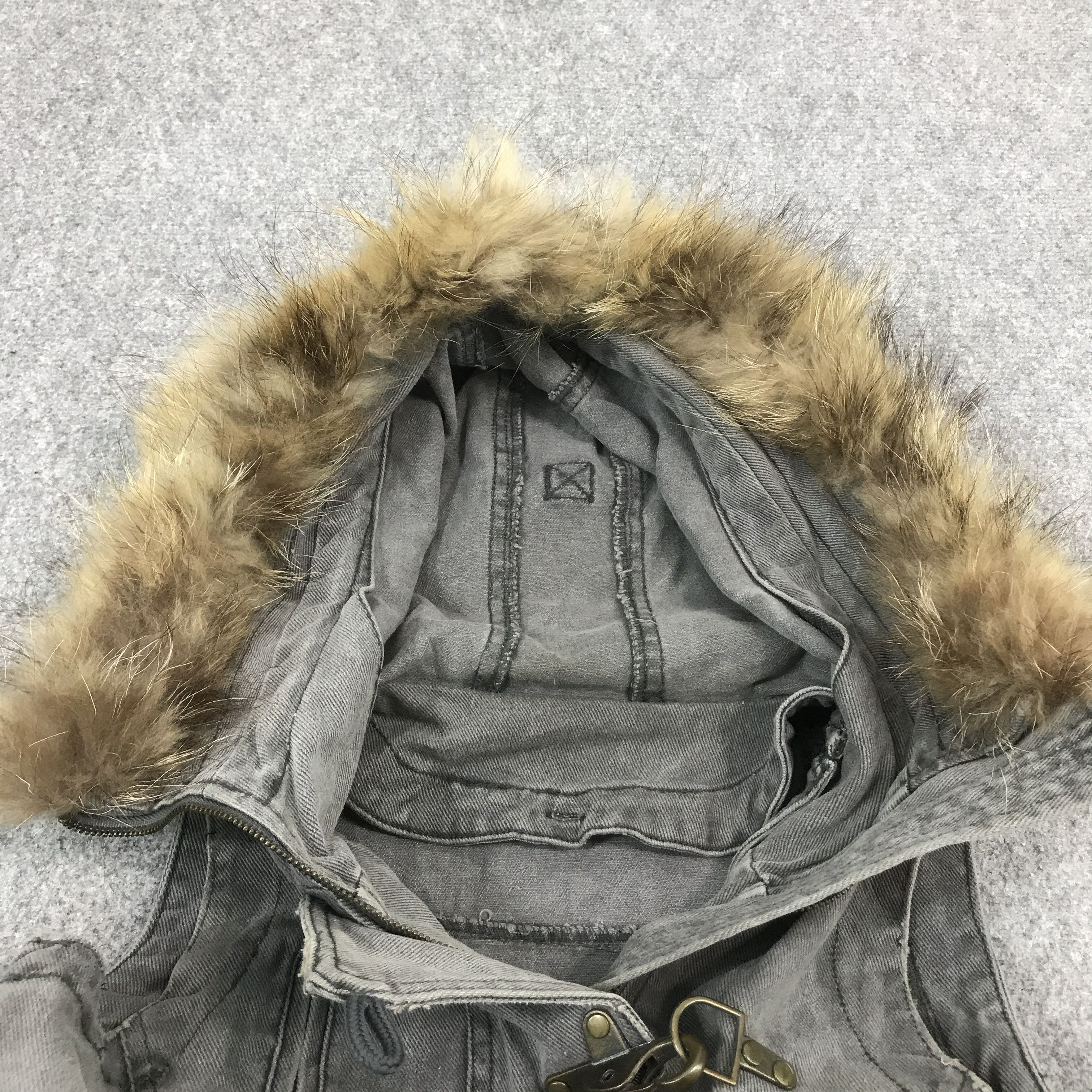 If Six Was Nine × Japanese Brand × Le Grande Bleu (L.G.B.) SARDNYX JAPAN FUR HOODIES VEST STYLE JACKET Size US S / EU 44-46 / 1 - 7 Thumbnail