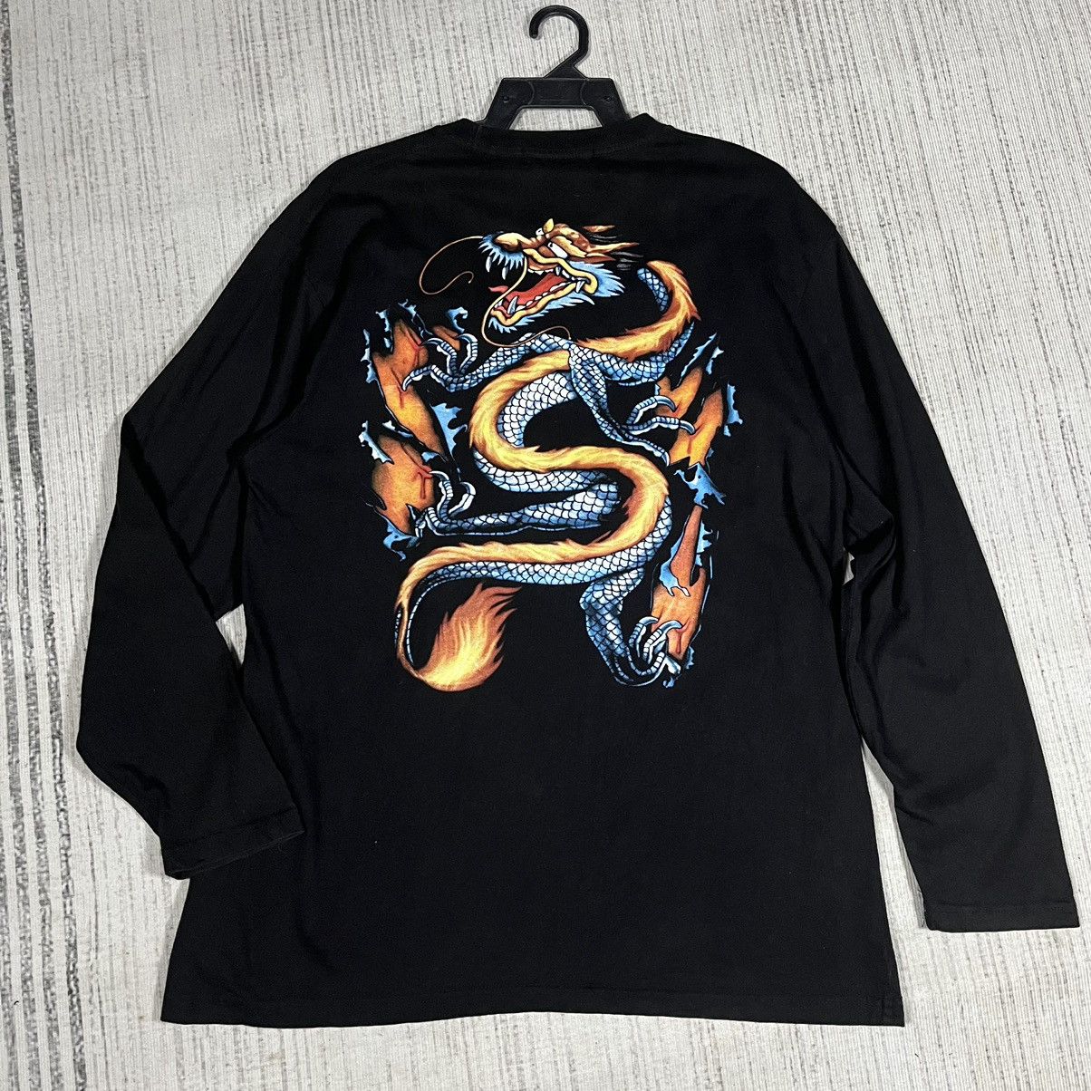 Japanese Brand × Vintage Vintage JapaneseBrand Crosskeys Sukajan tshirt Size US L / EU 52-54 / 3 - 6 Thumbnail