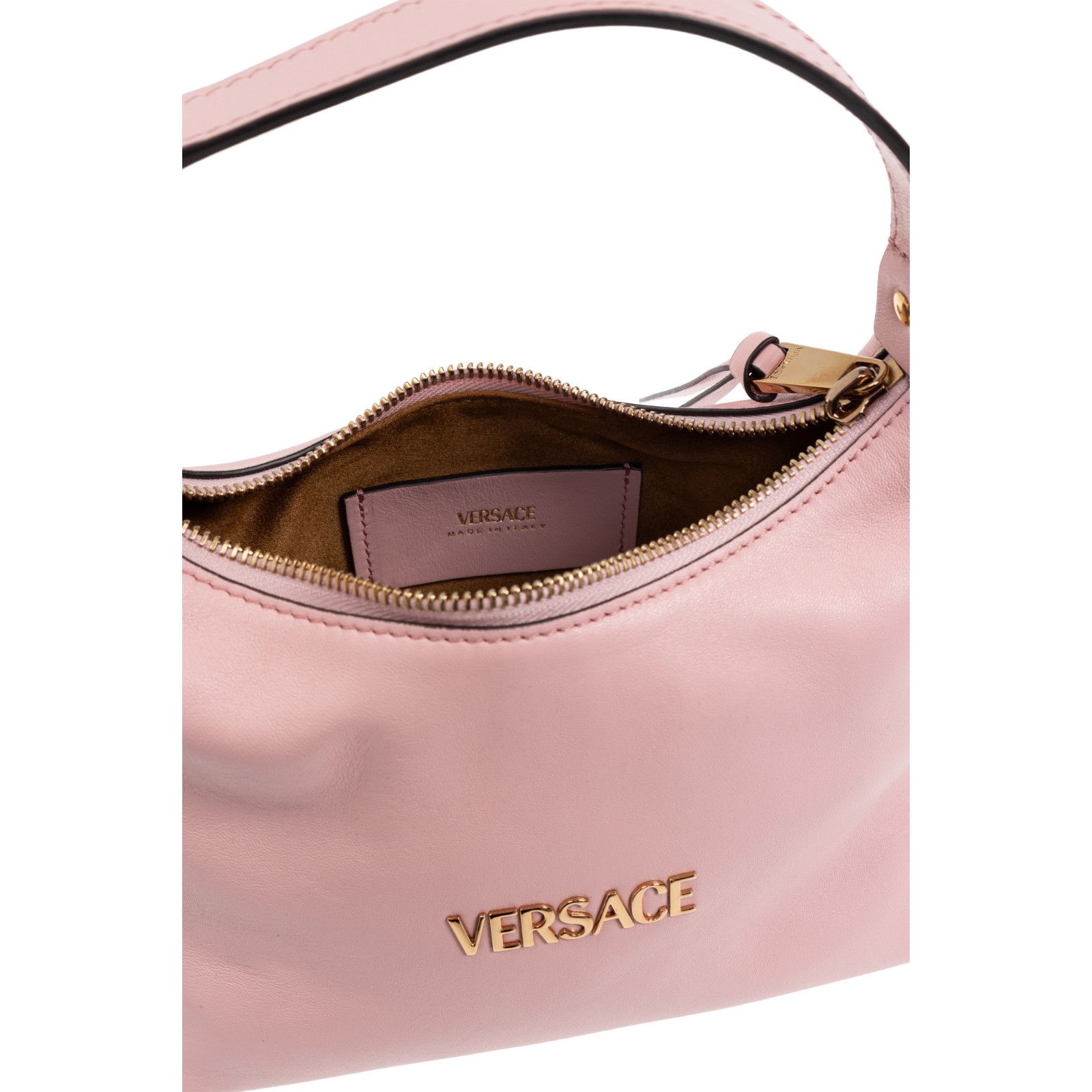 Versace VERSACE Pink Leather Top Handle Bag New & Authentic Size ONE SIZE - 4 Thumbnail