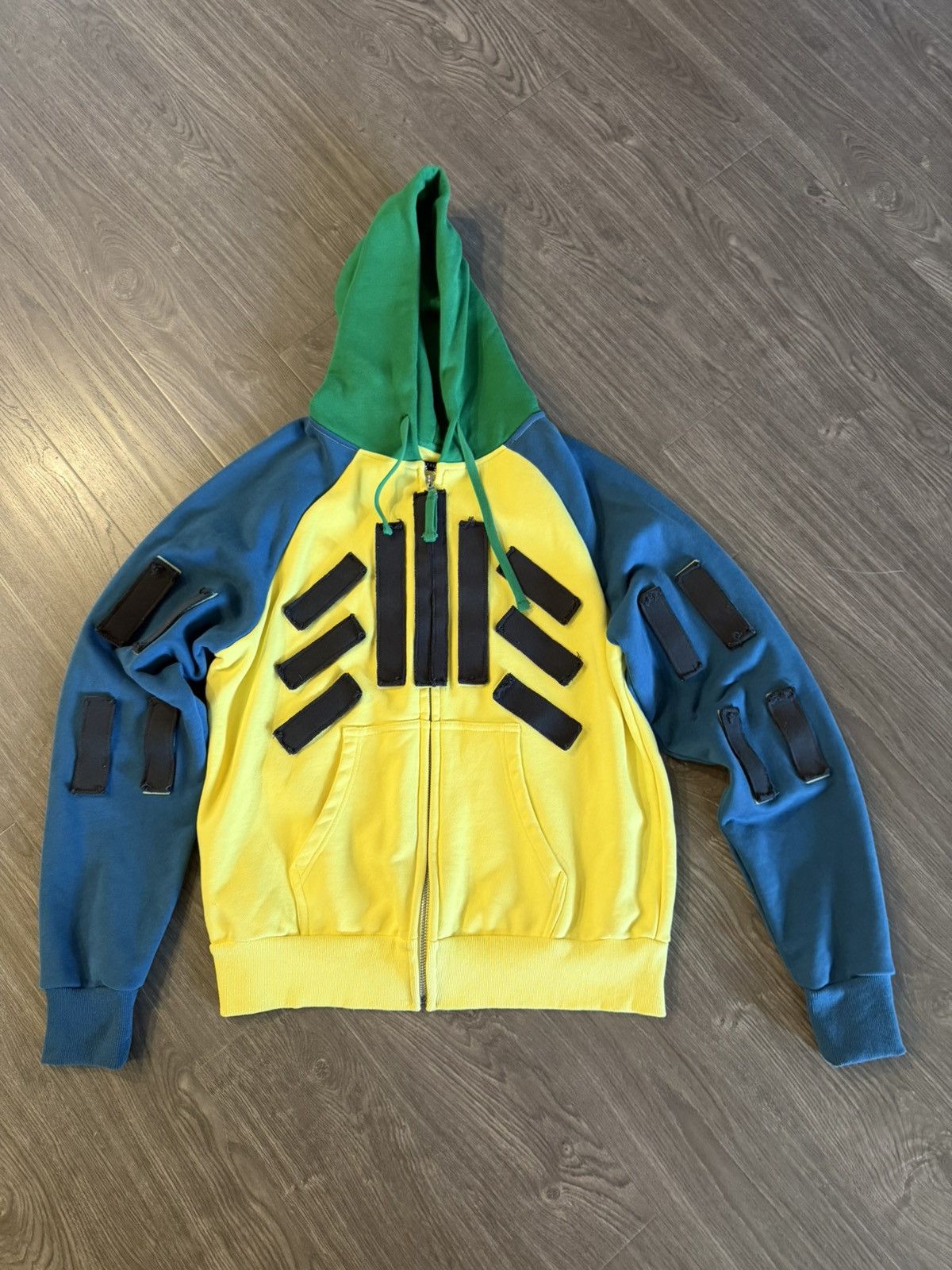 Aris Tatalovich ARIS VELCRO PATCH ZIP UP Size US XL / EU 56 / 4 - 1 Thumbnail