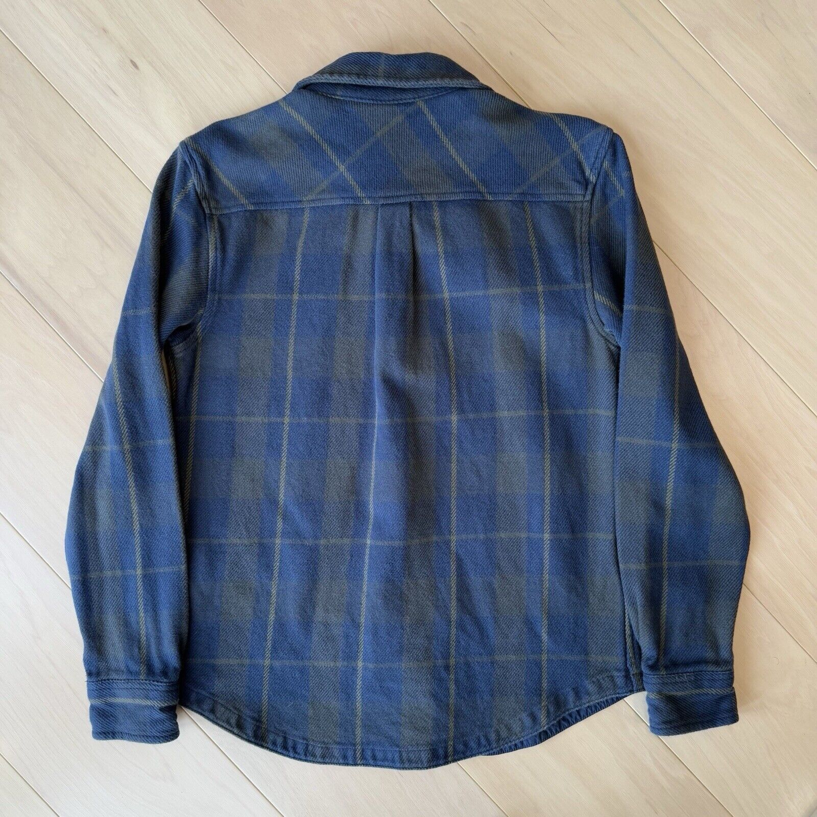 The North Face North Face Valley Twill Flannel Shirt Small Blue Button Up Size US S / EU 44-46 / 1 - 9 Thumbnail