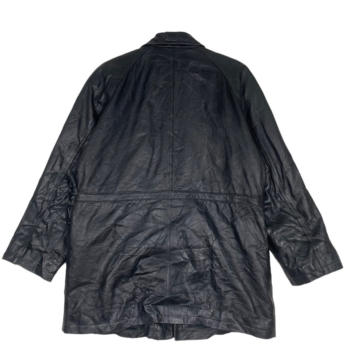 Gianni Valentino × Vintage 💥80s GIANNI VALENTINO GENUINE LEATHER JACKET Size US M / EU 48-50 / 2 - 7 Thumbnail