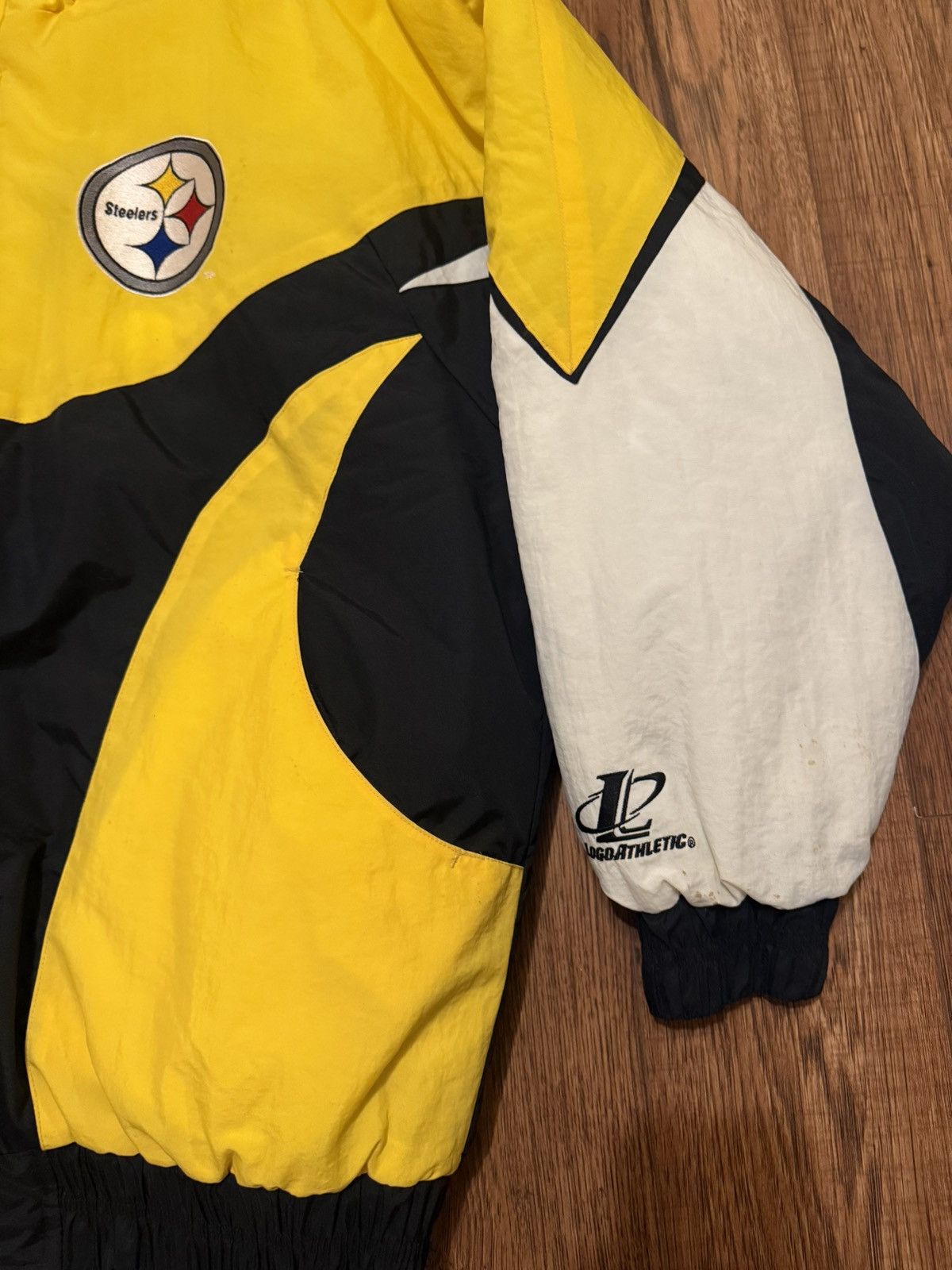 Pro Line Vintage Steelers Jacket XL Size US XL / EU 56 / 4 - 5 Thumbnail
