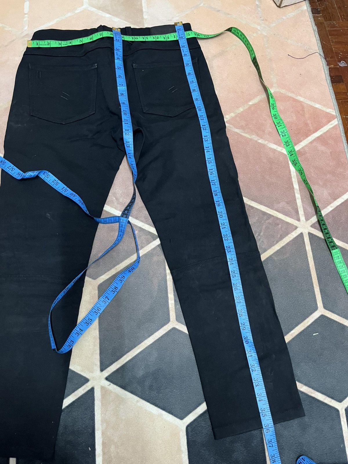 Neil Barrett 🔥 NEIL BARRETT Skinny Knee Pleated ARCHIVAL Pants Size US 32 / EU 48 - 16 Thumbnail